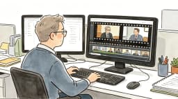 Cartoon creator animating still photos into AI video frames with sparkles