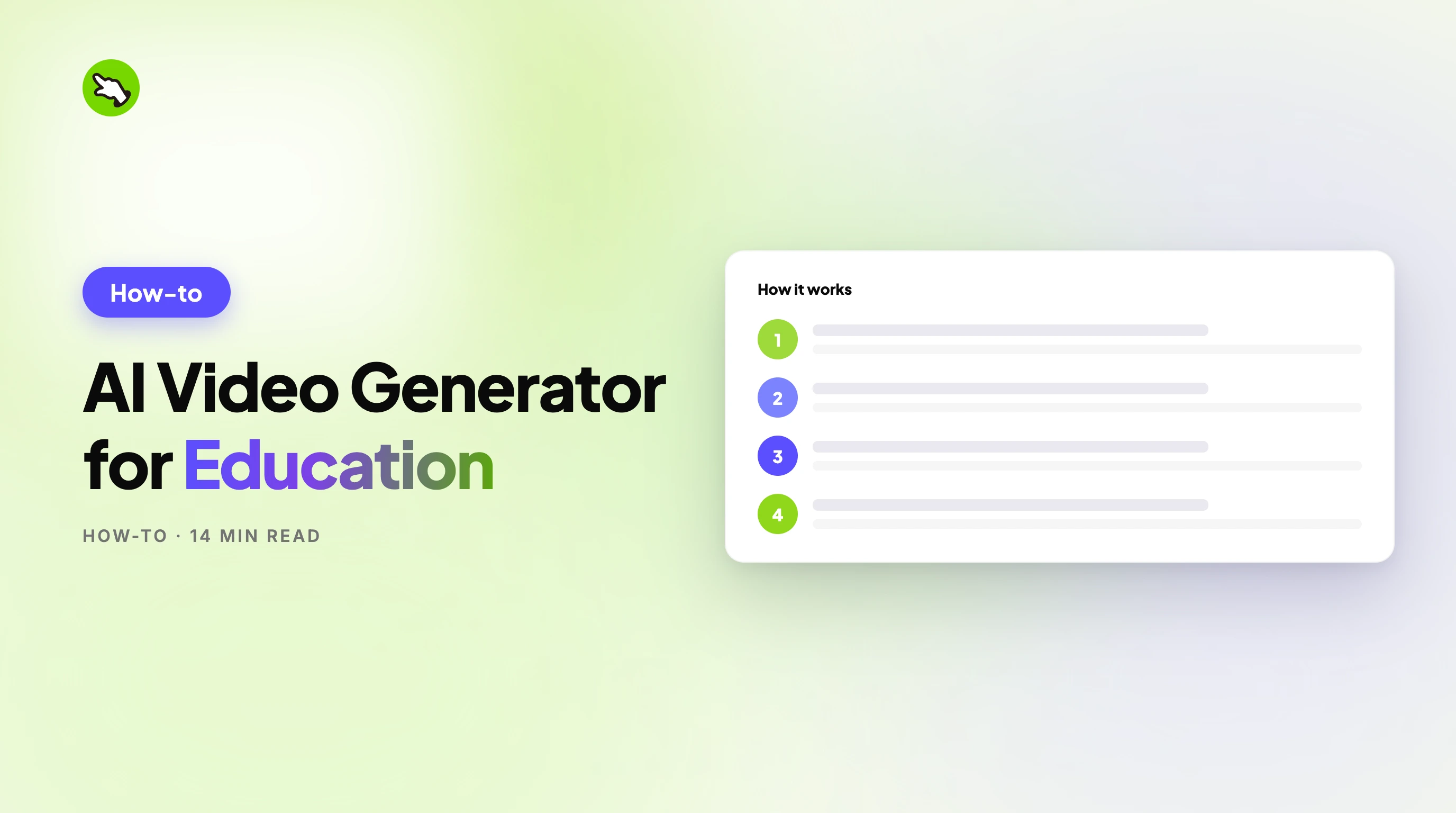 The best AI video generator for education in 2026, a teacher-tested guide