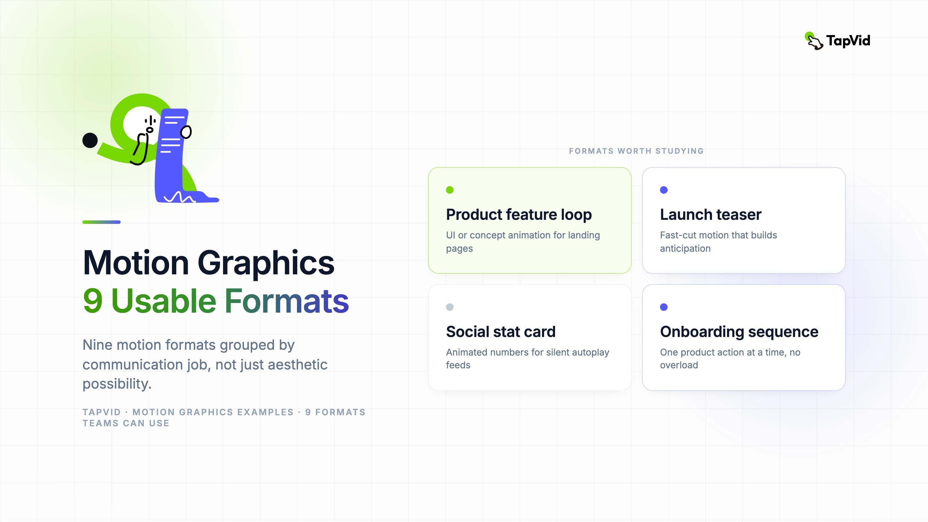 Motion Graphics 9 Usable Formats