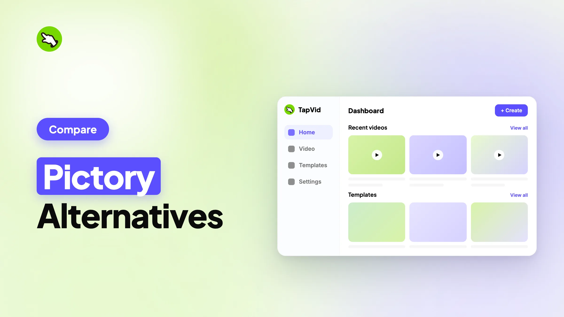 Pictory alternatives sorted by the job: animate, text-to-stock, edit, or present
