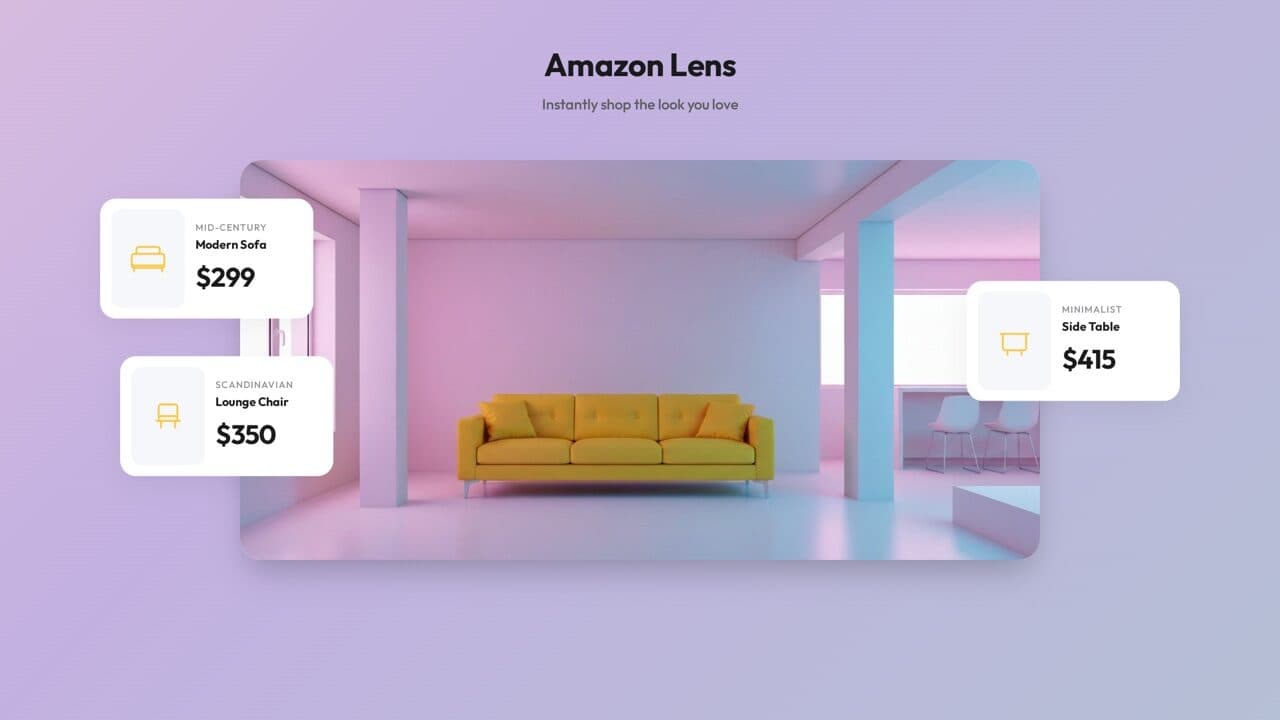 Amazon Lens — See it. Shop it.