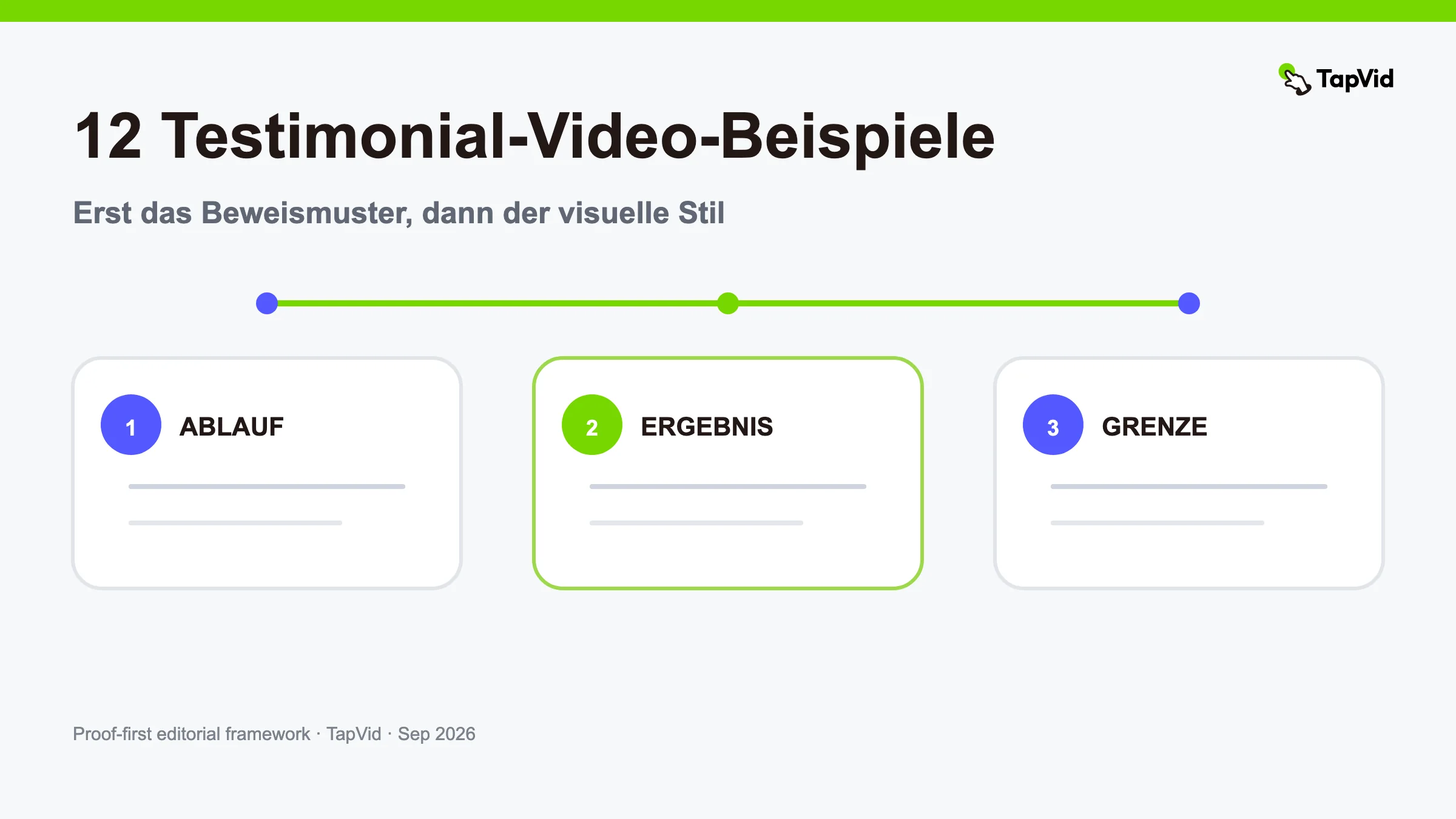 12 Testimonial-Videobeispiele und Beweismuster