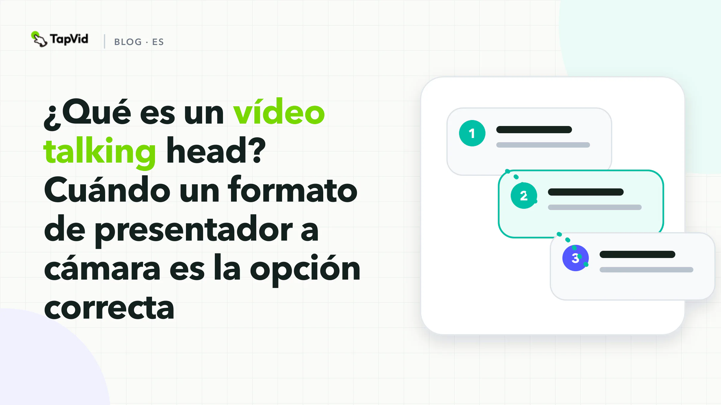 Persona, encuadre y autoría del presentador se combinan en un formato talking head.