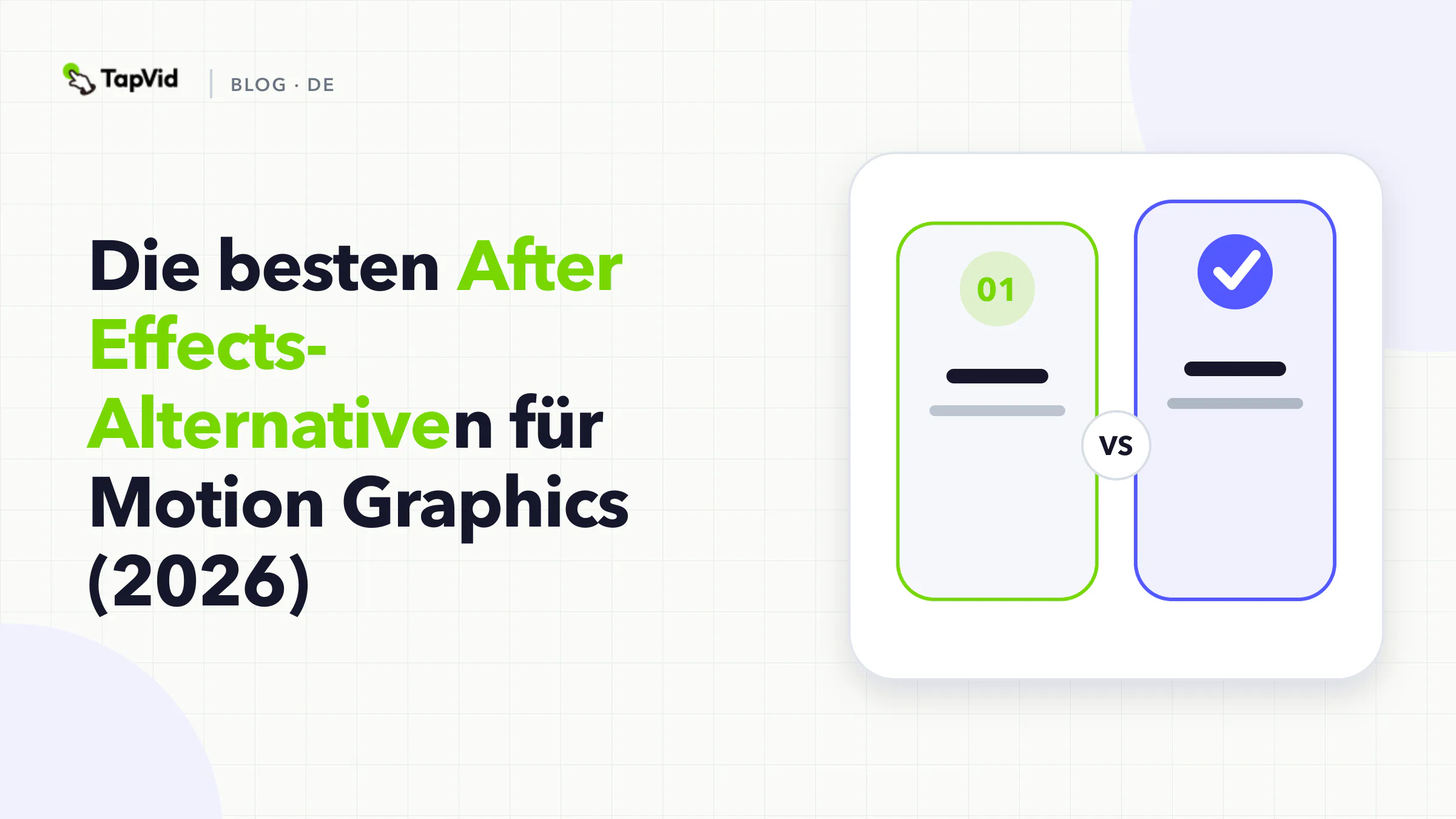Die beste KI-Alternative zu After Effects für Motion Graphics