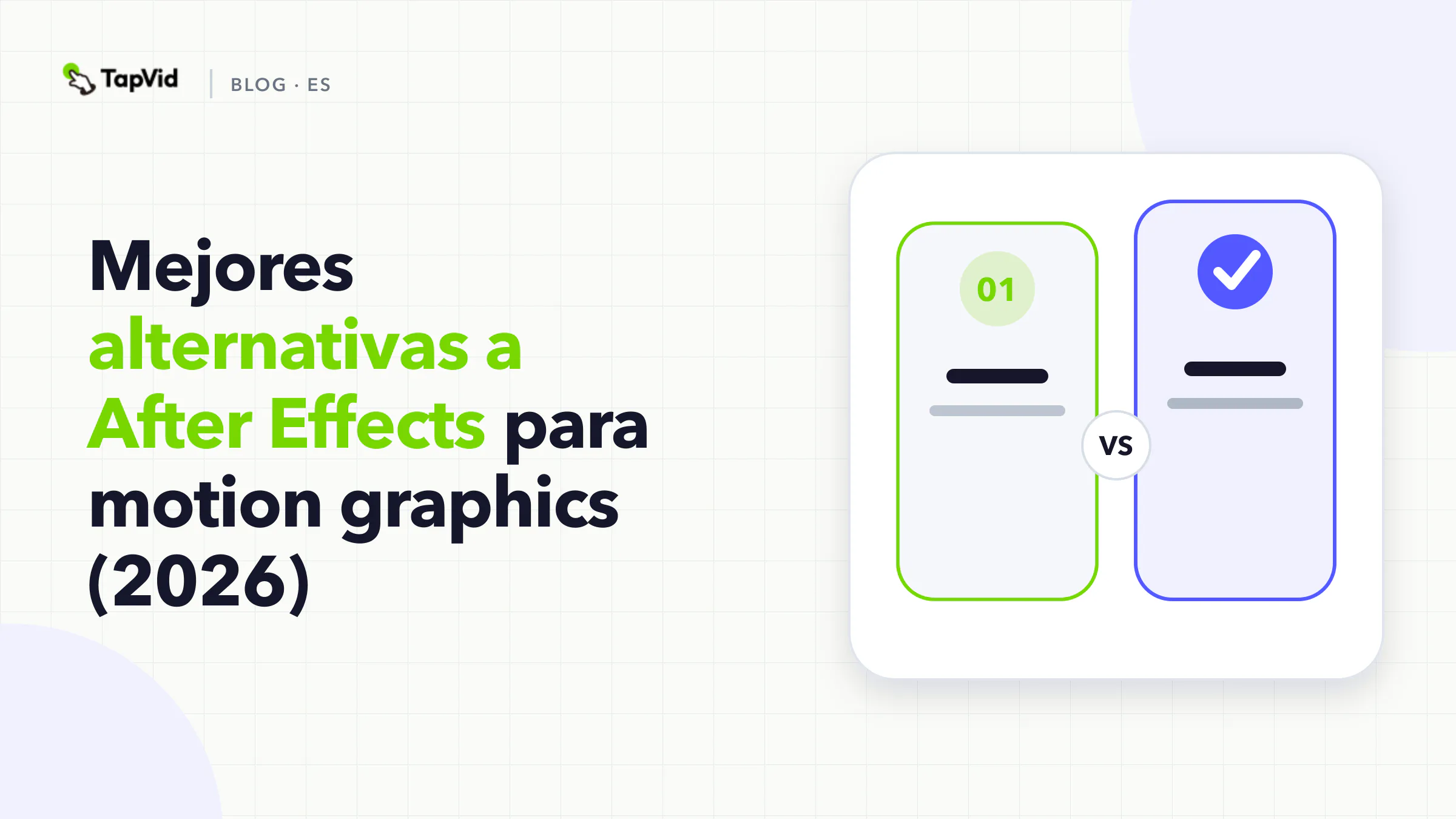 La mejor alternativa con IA a After Effects para motion graphics