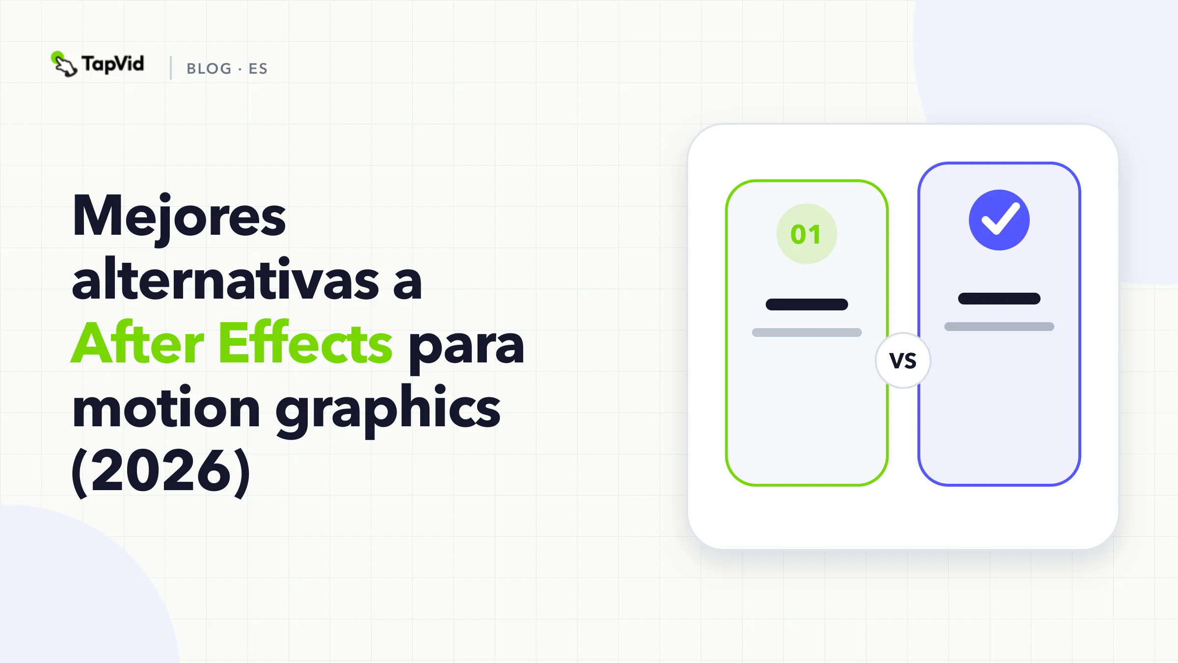 La mejor alternativa con IA a After Effects para motion graphics