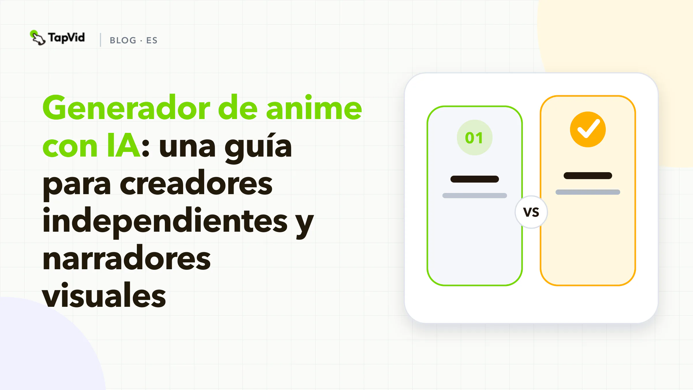 Flujo de trabajo para creadores con un generador de anime con IA