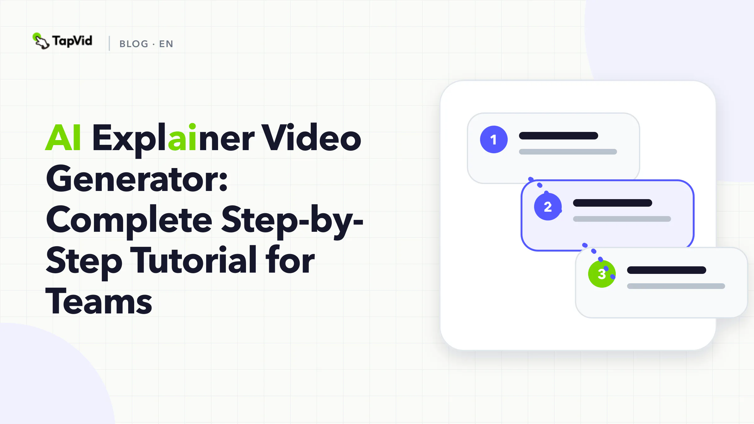 AI Explainer Video Generator Step-by-Step Tutorial