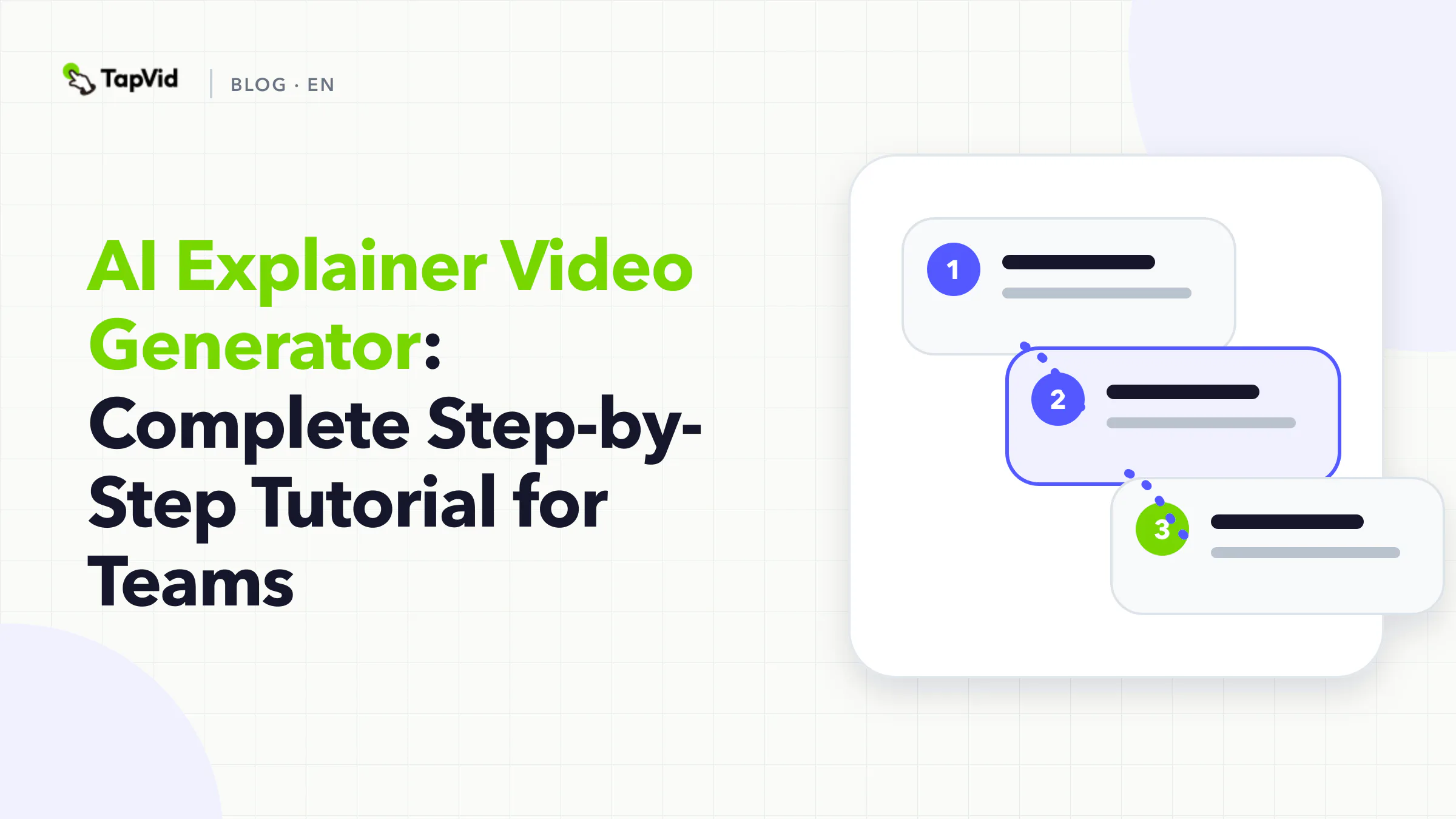 AI Explainer Video Generator Step-by-Step Tutorial