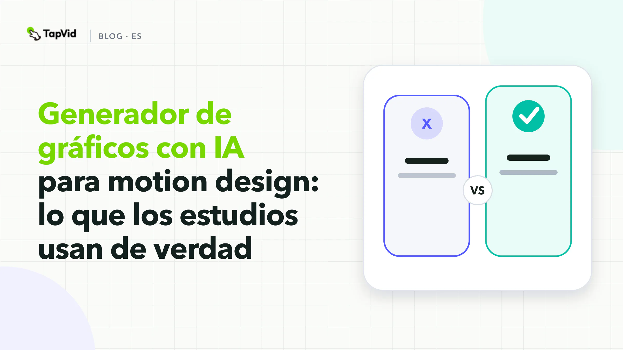 Generadores de gráficos con IA para diseño de movimiento