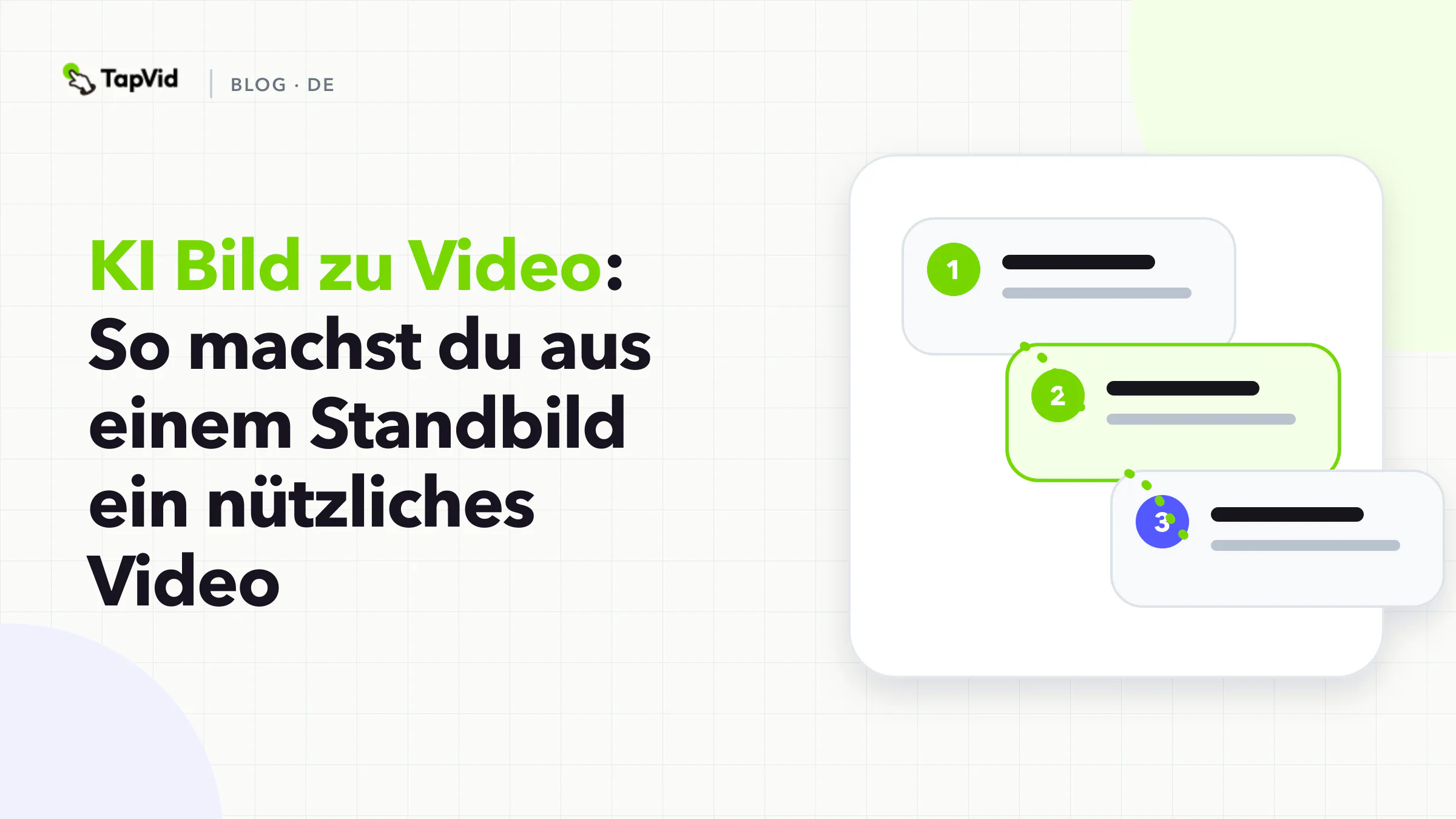 Workflow: mit KI vom Bild zum Video