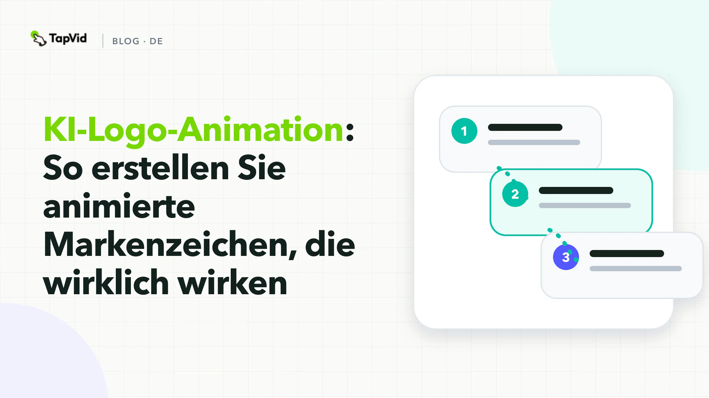 KI-Logoanimation: animierte Markenlogos