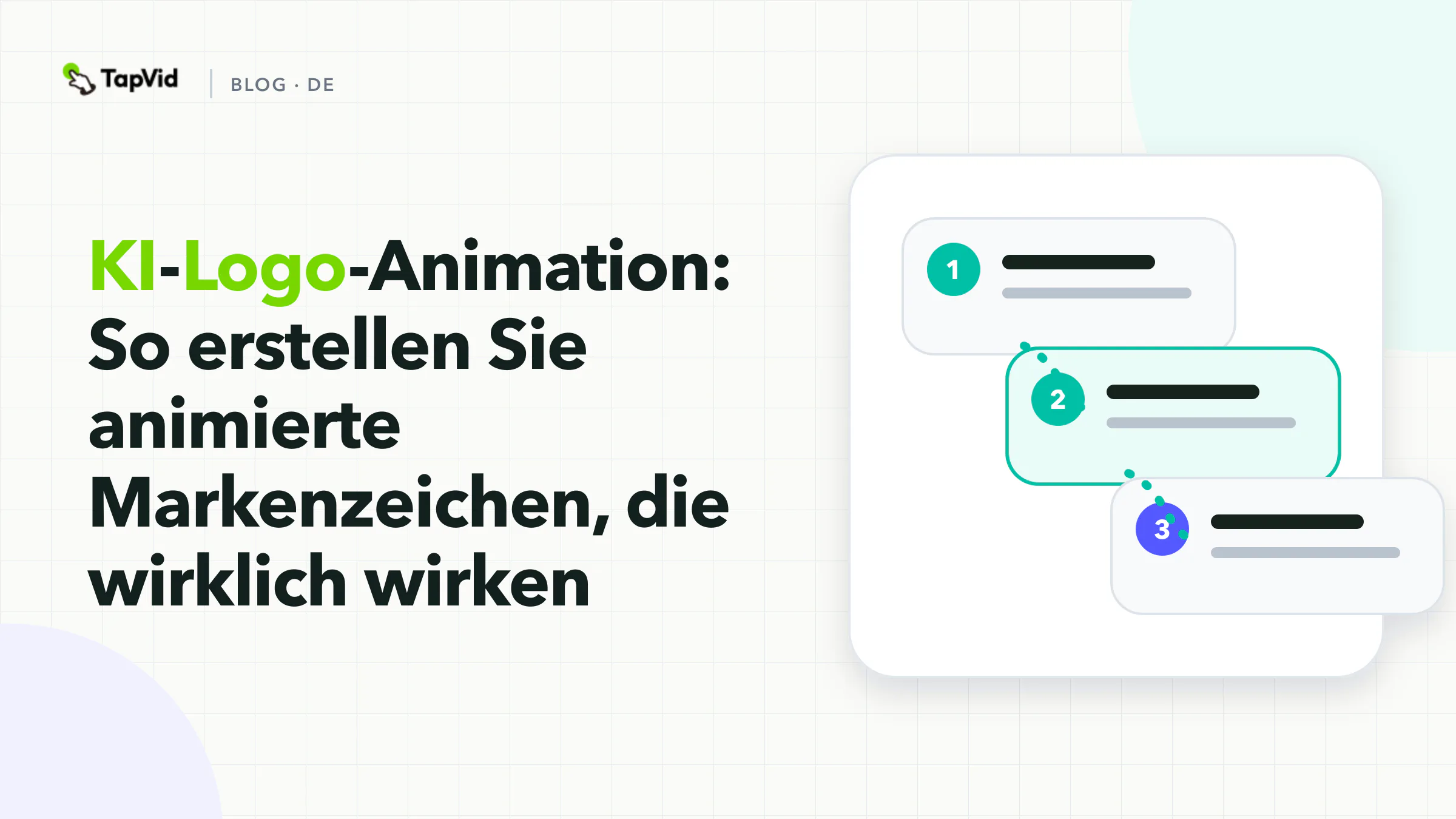 KI-Logoanimation: animierte Markenlogos
