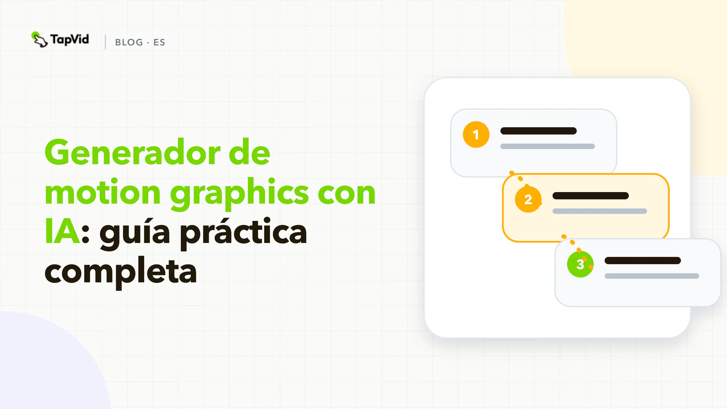 Generador de motion graphics con IA