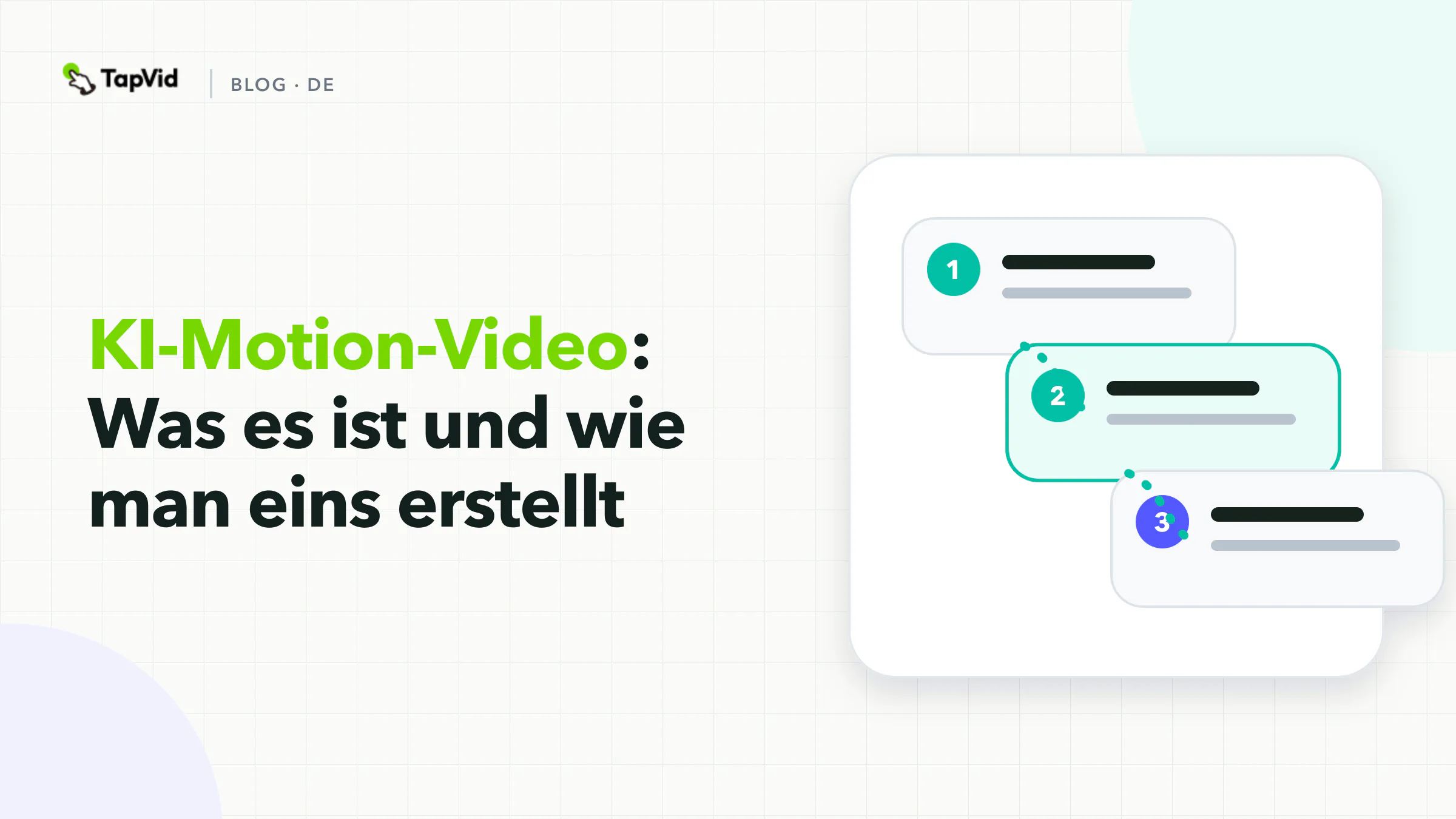 KI-Motion-Video: Motion Graphics vs. generatives Video und wie man eines erstellt