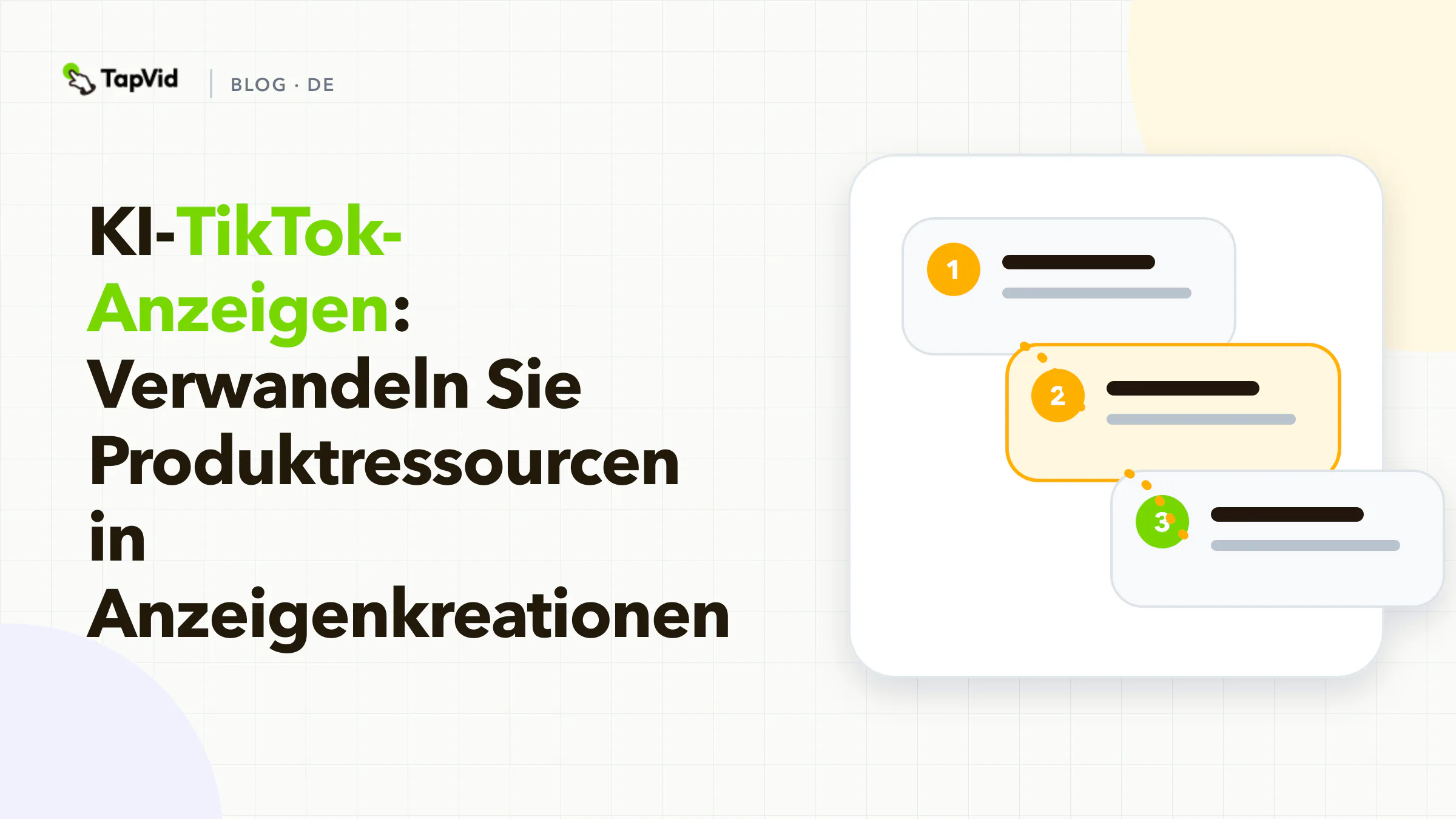 KI-Workflow für TikTok-Anzeigen von genehmigten Produkt-Assets bis hin zu überprüften Creative-Varianten