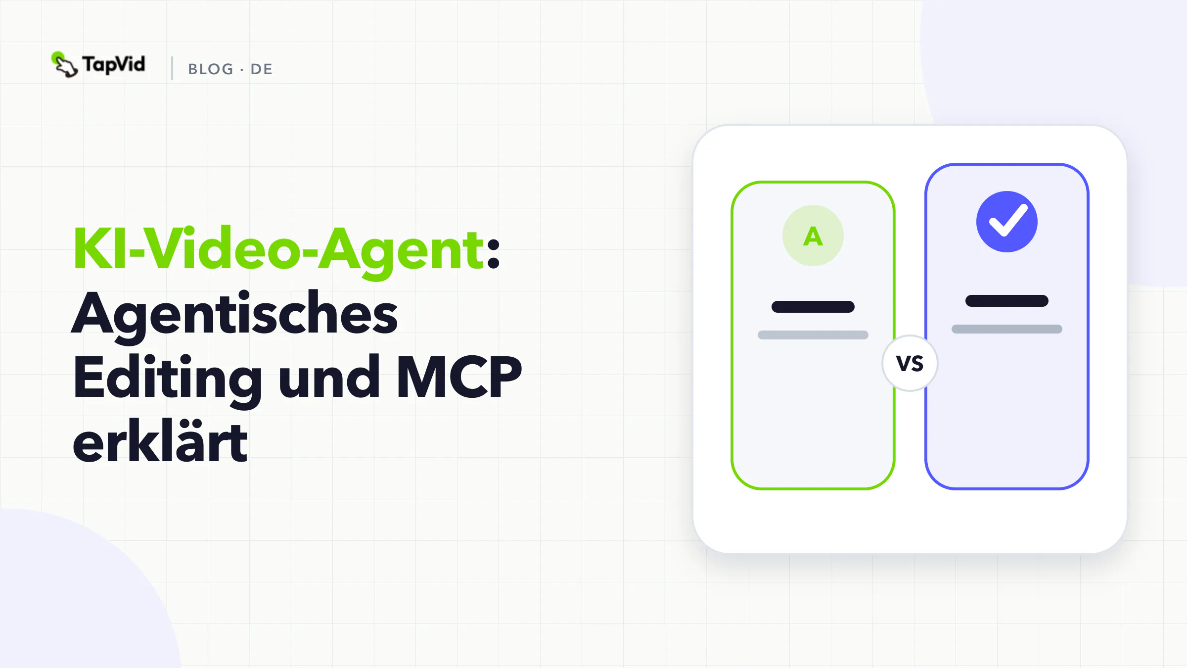 AI video agent workflow from brief and planning through MCP editing tools to human review