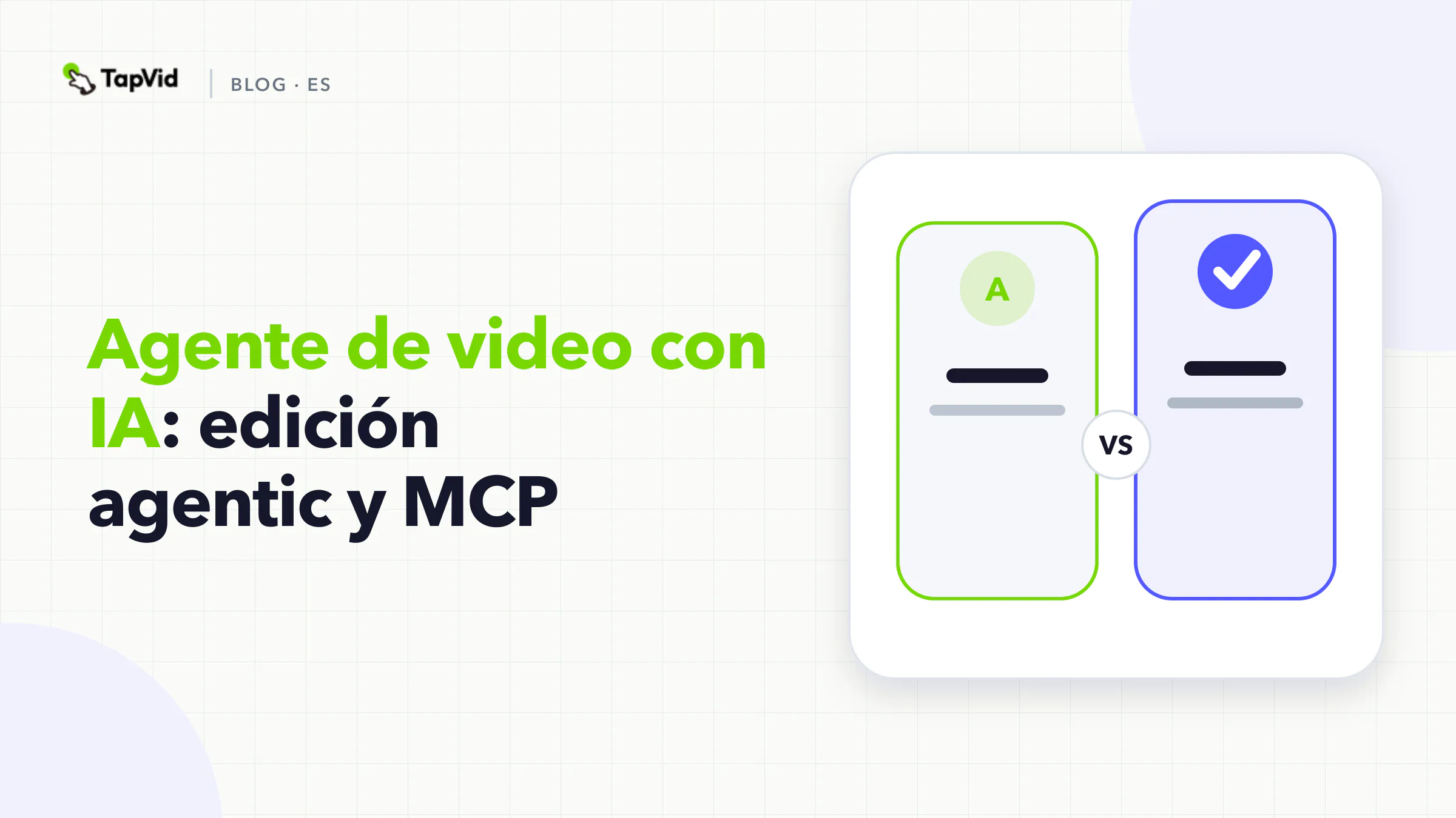 Flujo de un agente de video con IA desde el briefing hasta la revisión humana mediante herramientas MCP