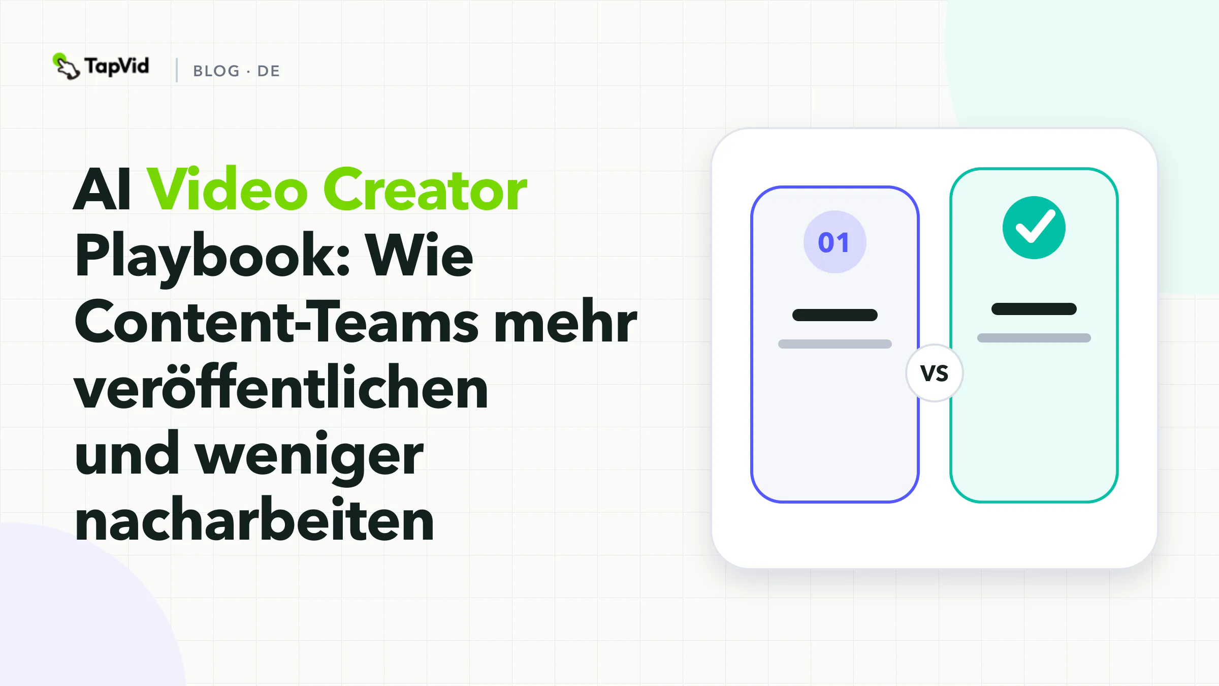 KI-Video-Creator: Playbook für Teams