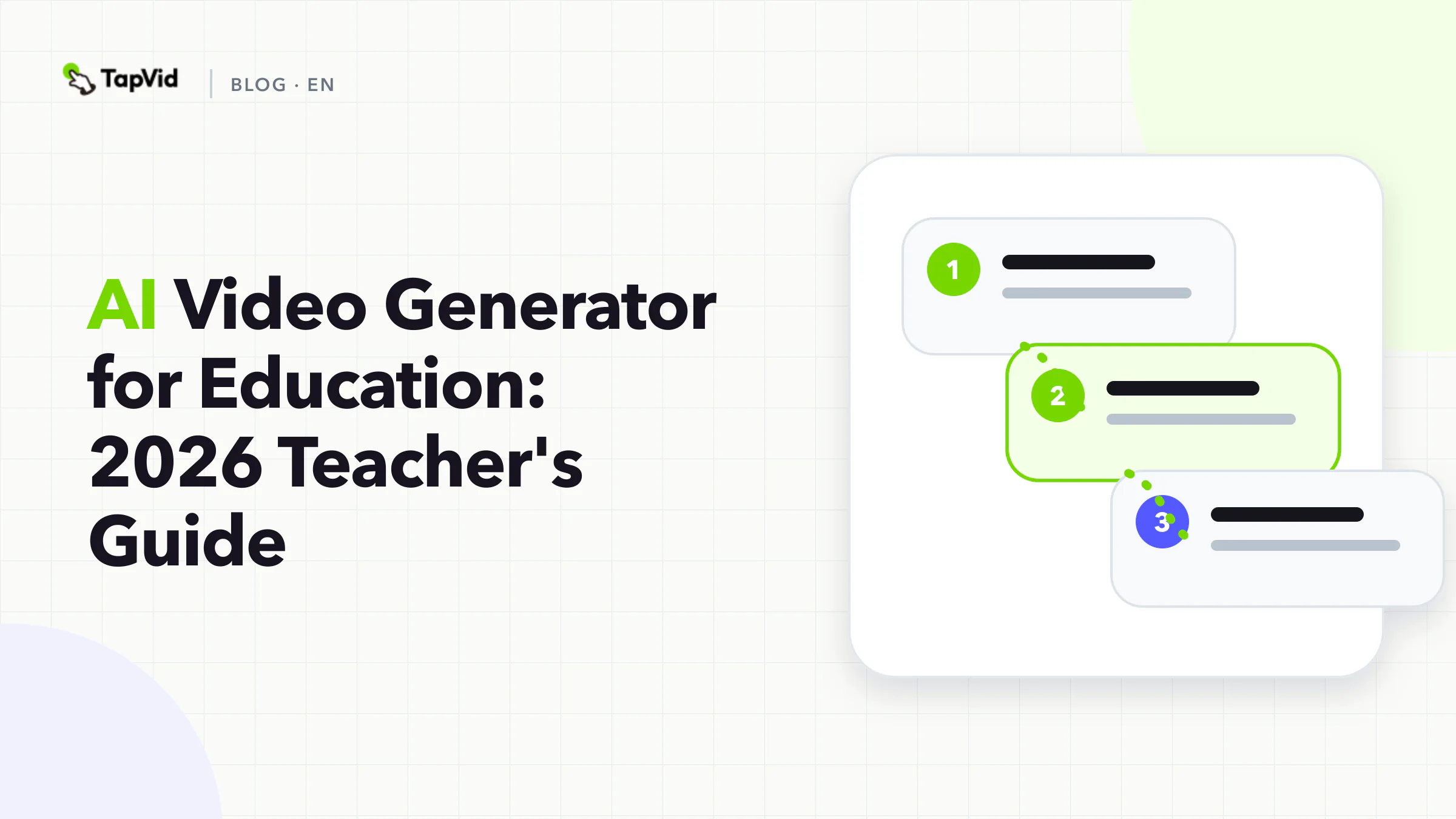 The best AI video generator for education in 2026, a teacher-tested guide