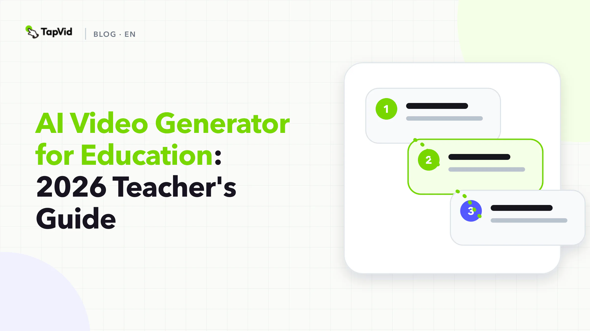 The best AI video generator for education in 2026, a teacher-tested guide