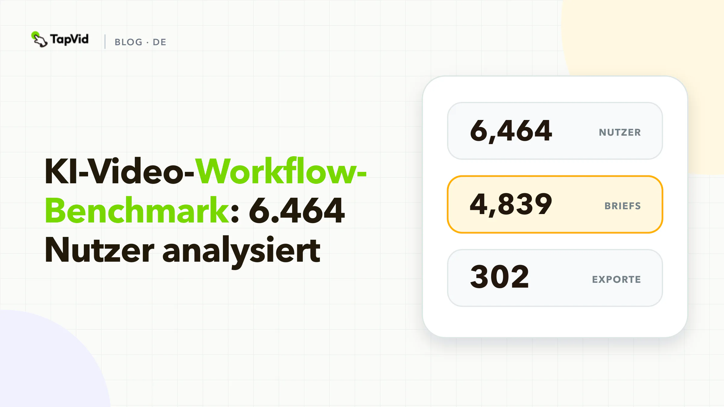Benchmark für KI-Video-Workflows auf Basis von 6.464 zugeordneten TapVid-Nutzern