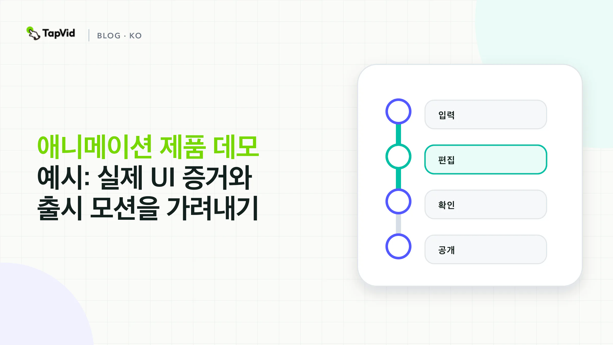 실제 UI, UI에서 영감을 받은 데모, 개념적 데모, 출시 데모에 이름을 붙인 뒤 픽셀이 뒷받침할 수 있는 증거만 남기는 네 단계 커버.