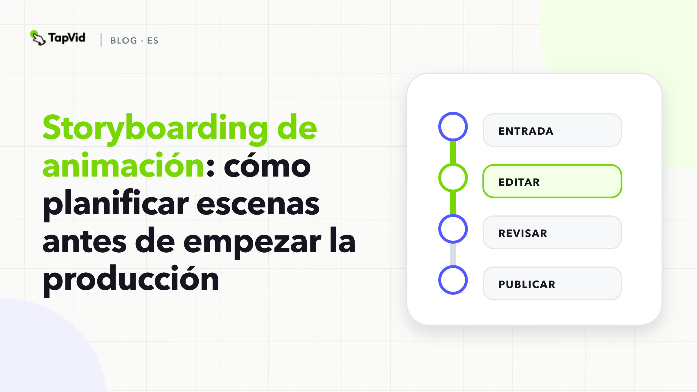 Creación de storyboards para animación