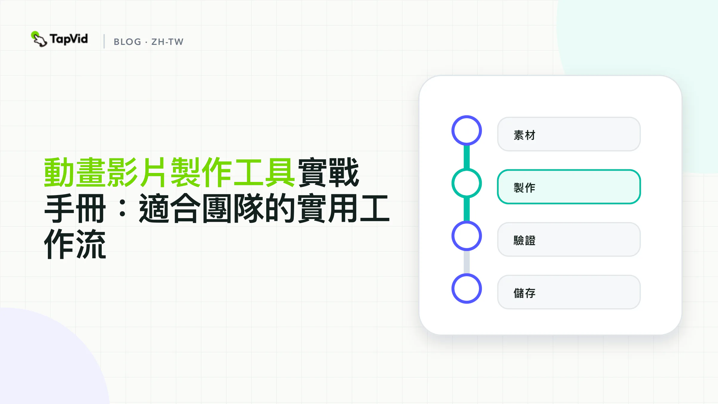 動畫影片製作工具實戰手冊
