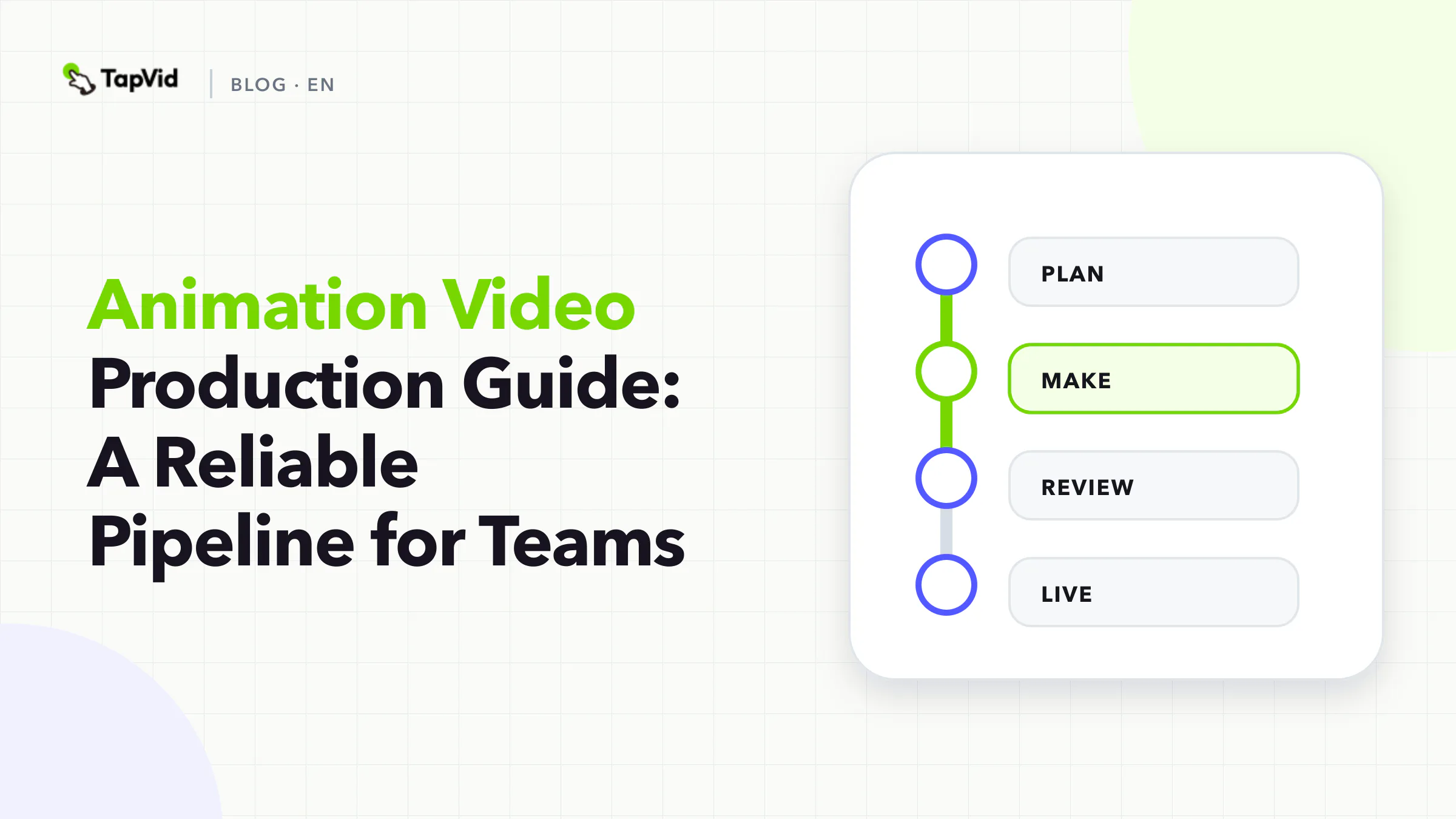 Animation Video Production Pipeline