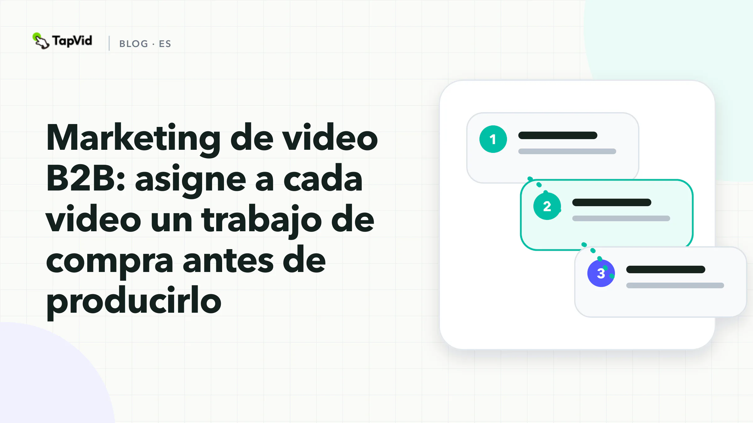 Trabajo de comité, surface de distribución y siguiente acción mostrados como el contrato de marketing de video B2B antes de la producción