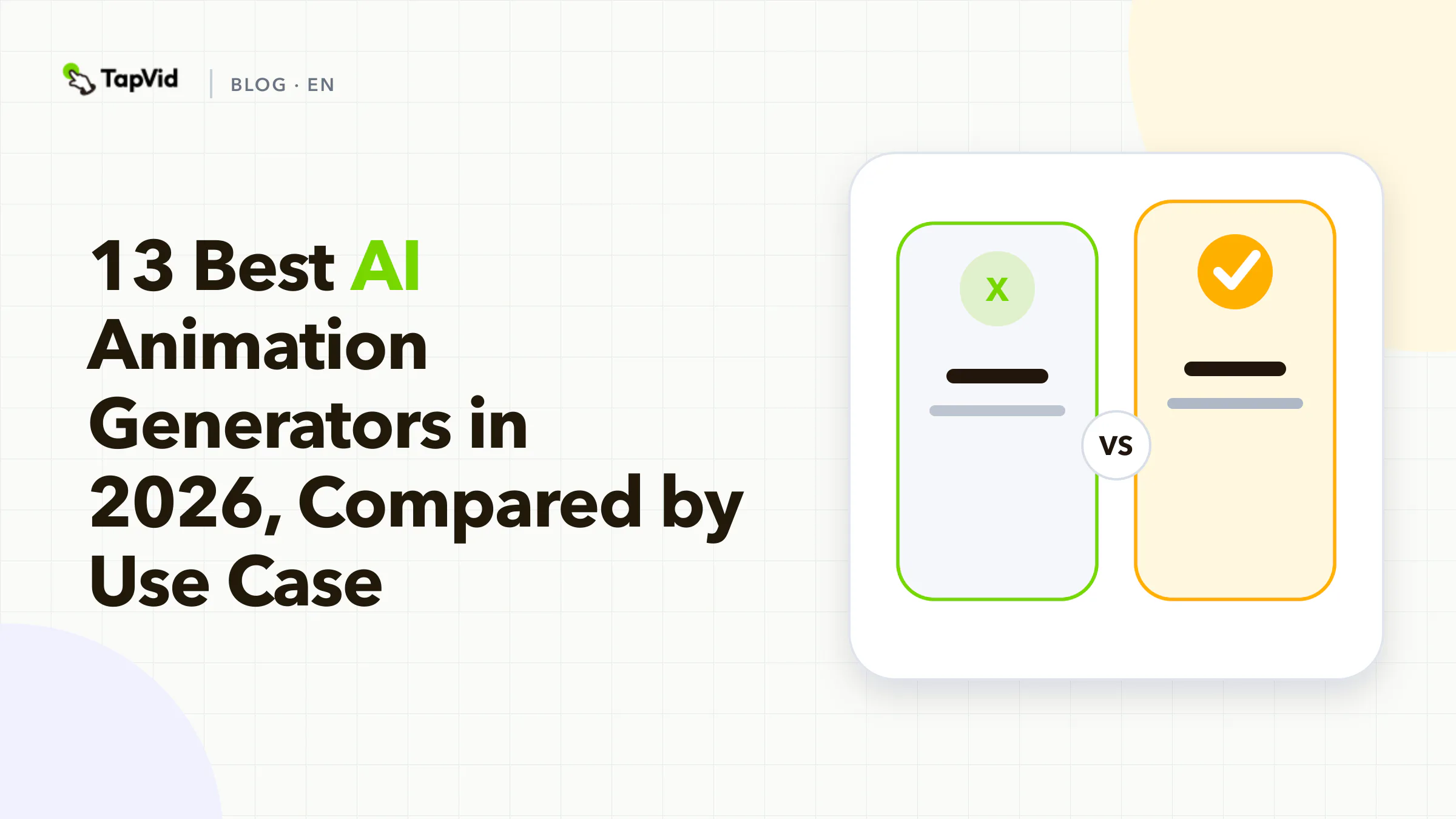 The best AI animation generators in 2026, ranked by what you are making