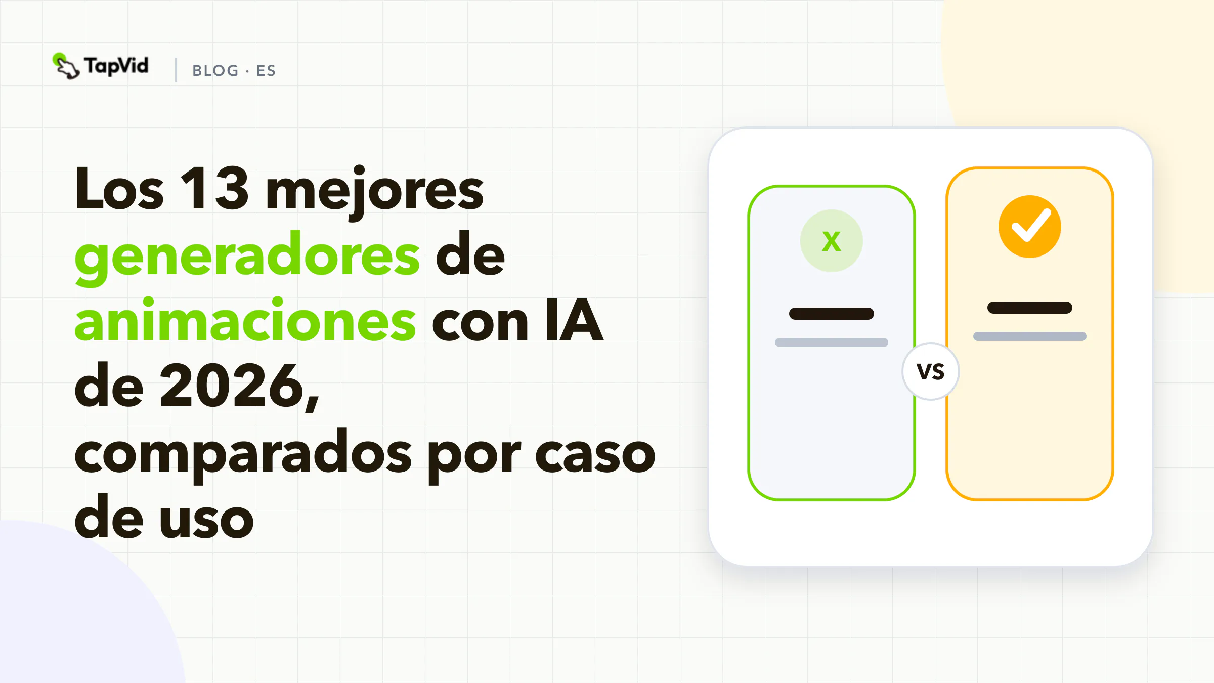 Los mejores generadores de animaciones con IA de 2026, clasificados según lo que quieras crear