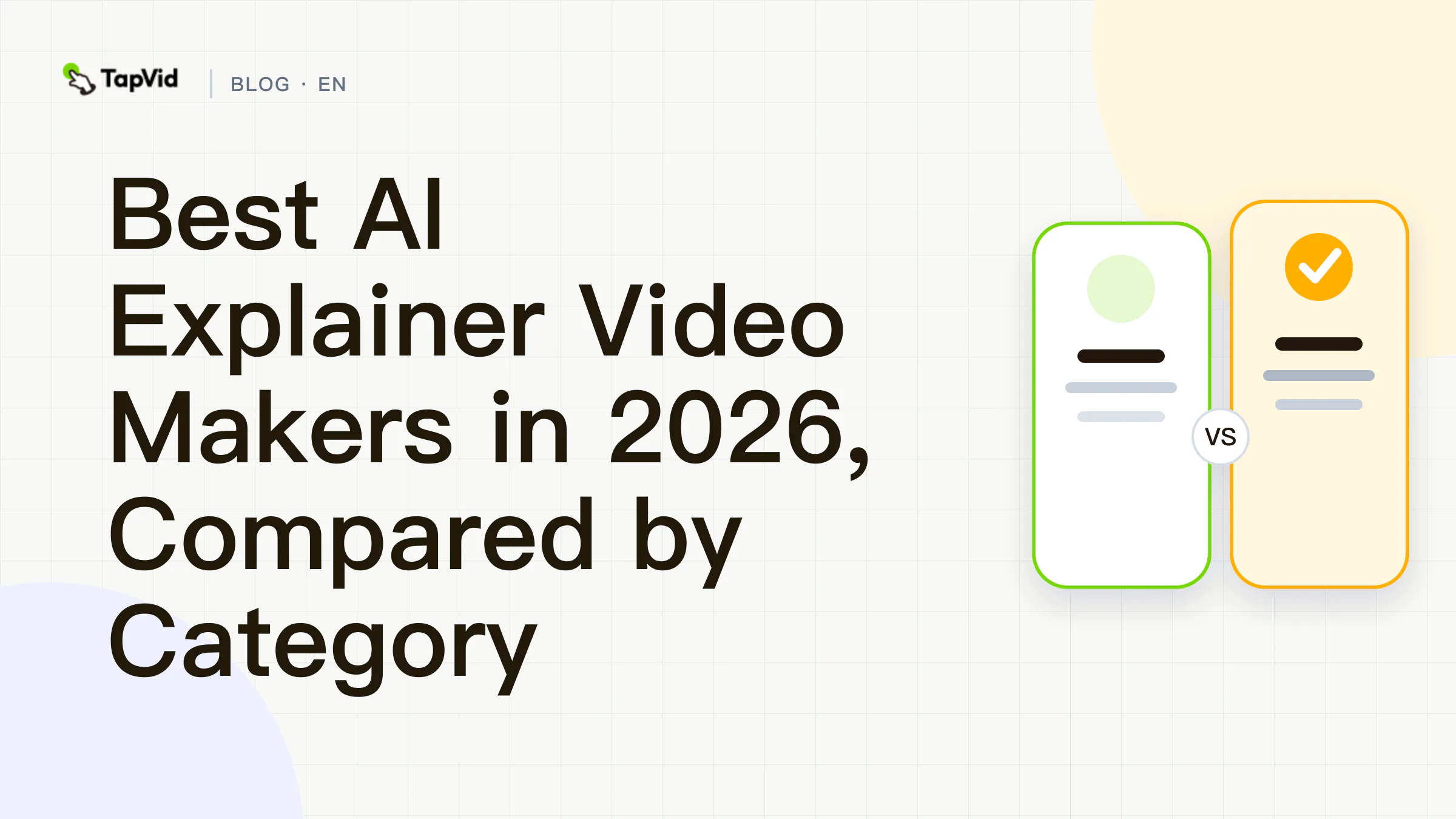 Best AI Explainer Video Makers Compared by Category
