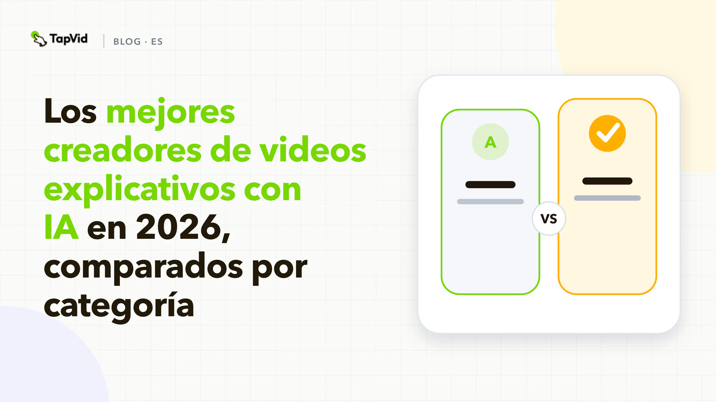 Los mejores creadores de videos explicativos con IA, comparados por categoría