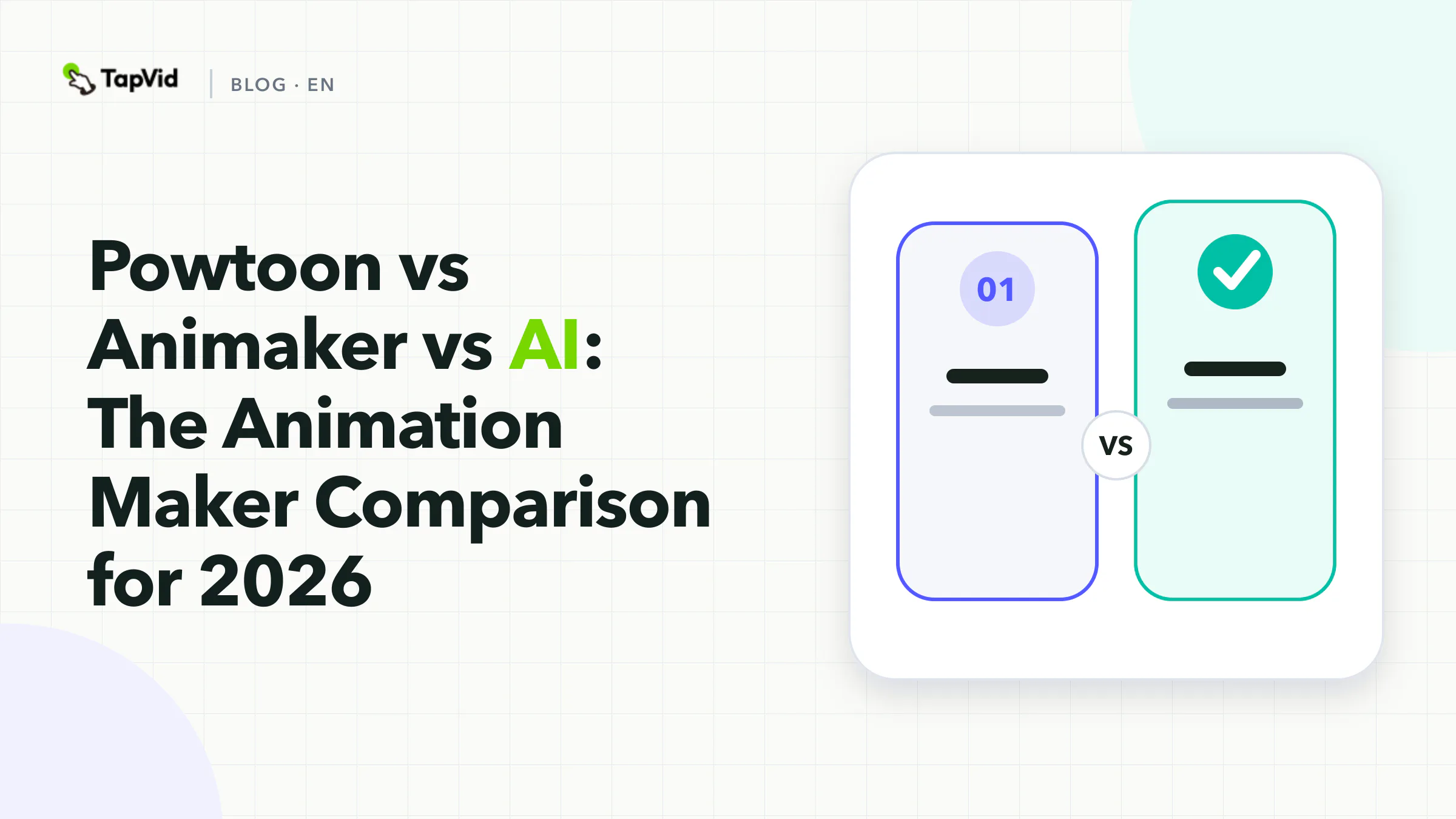 Powtoon vs Animaker vs AI The Animation Maker Comparison
