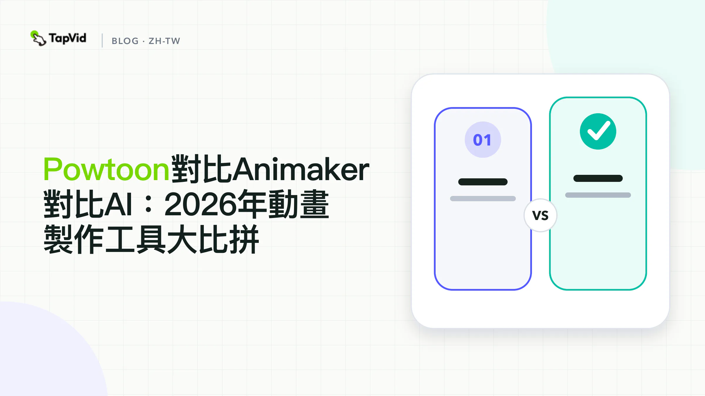 Powtoon、Animaker與AI動畫製作工具比較
