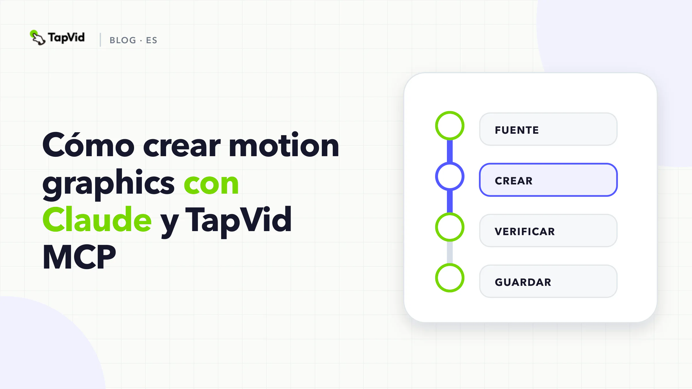 Tarjeta práctica de Claude y TapVid MCP con el conector de Claude Code conectado, un render de 28 minutos y 30 segundos por 90 créditos y la cuenta de Claude en espera
