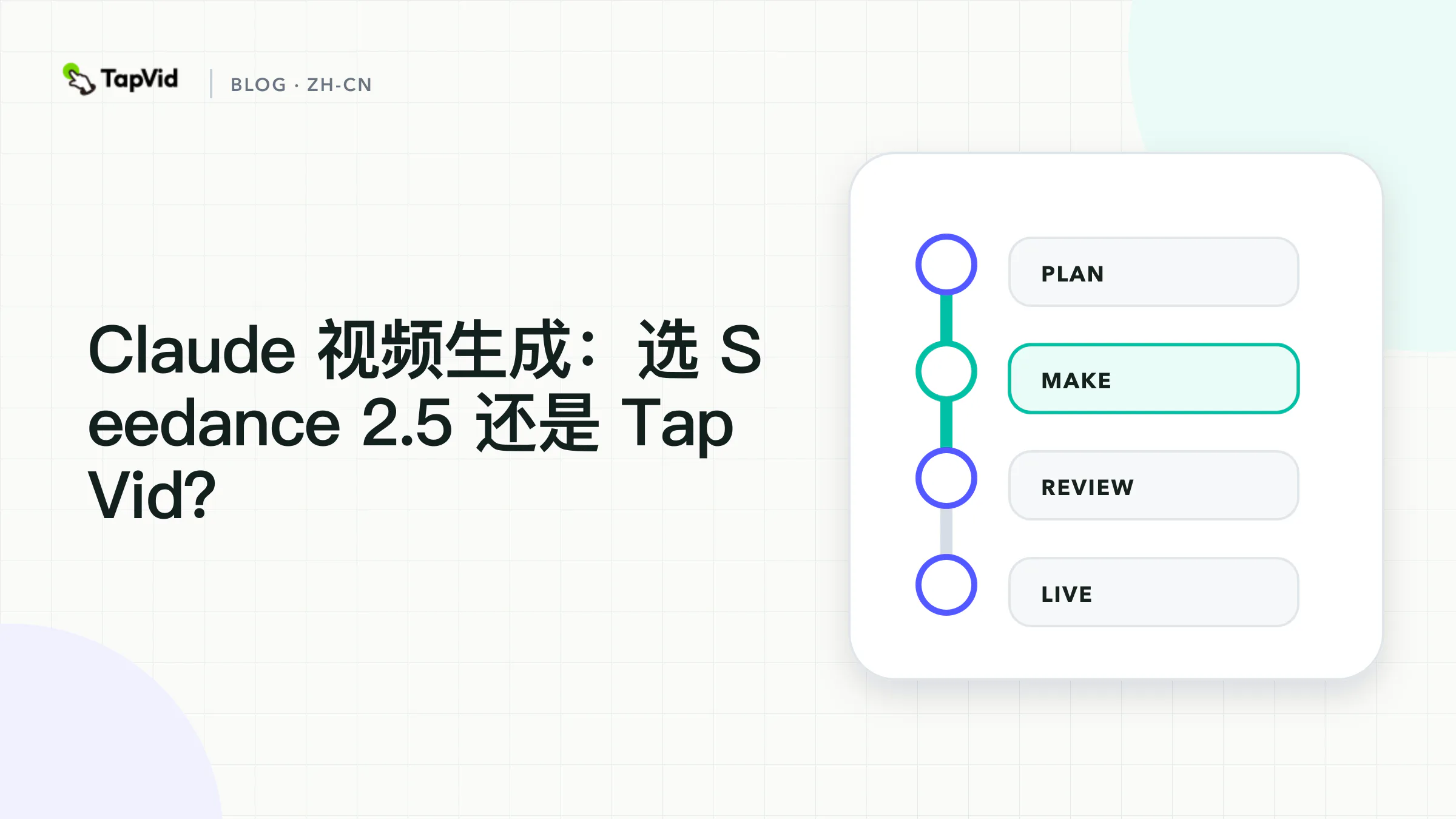 Claude Video Generation:如何用Seedance 2.5或TapVid对等Claude