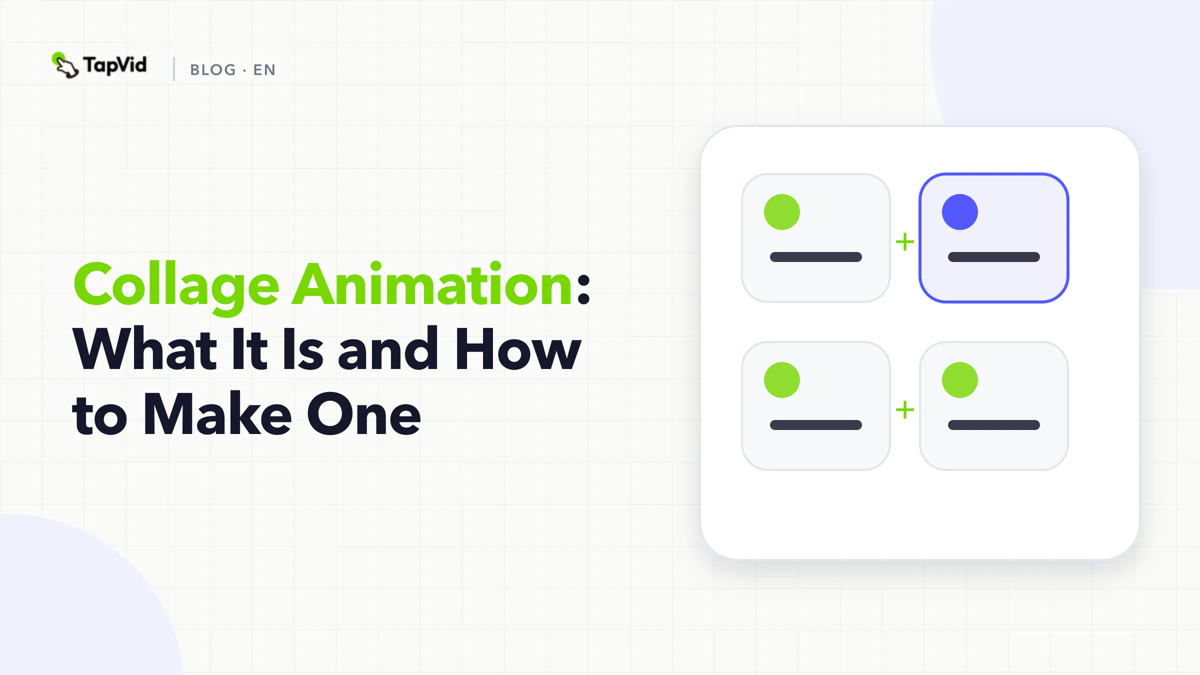 Collage animation guide with paper, photo, type and texture workflow