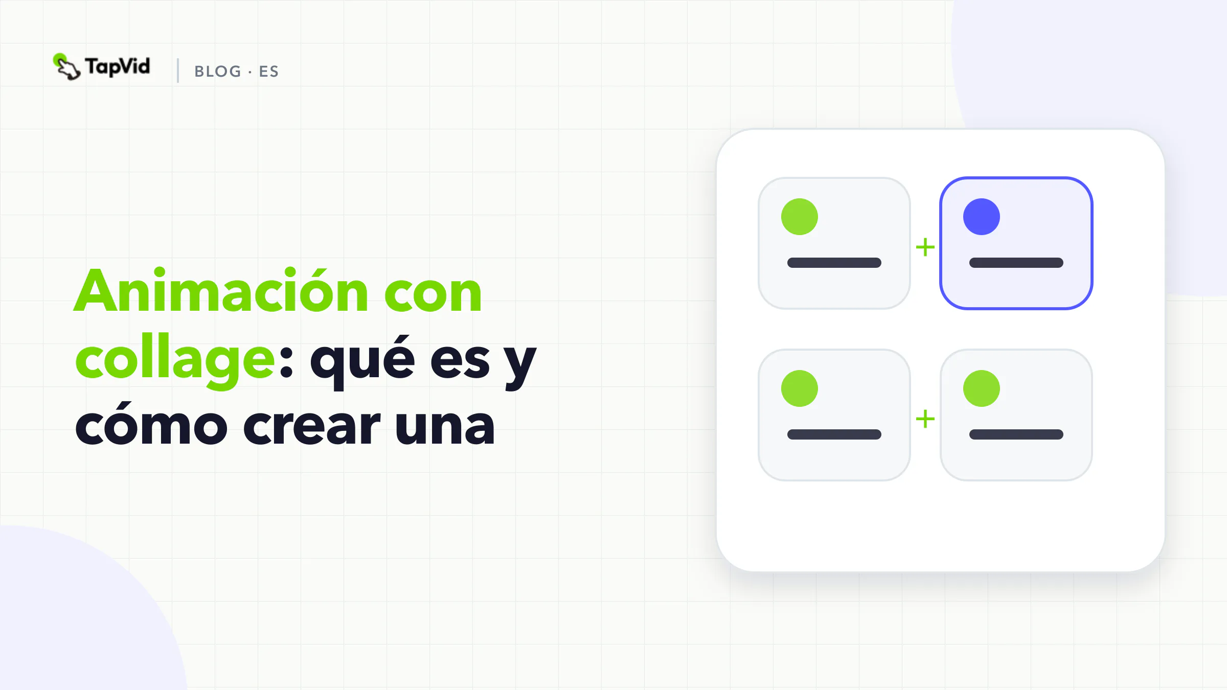 Guía de animación con collage con papel, fotografía, texto, textura y flujo de trabajo