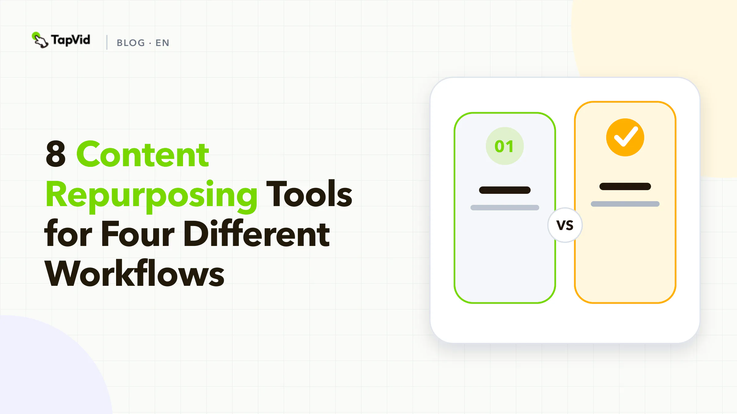 Content repurposing tools mapped across clipping, transcript, source-to-video, and distribution workflows