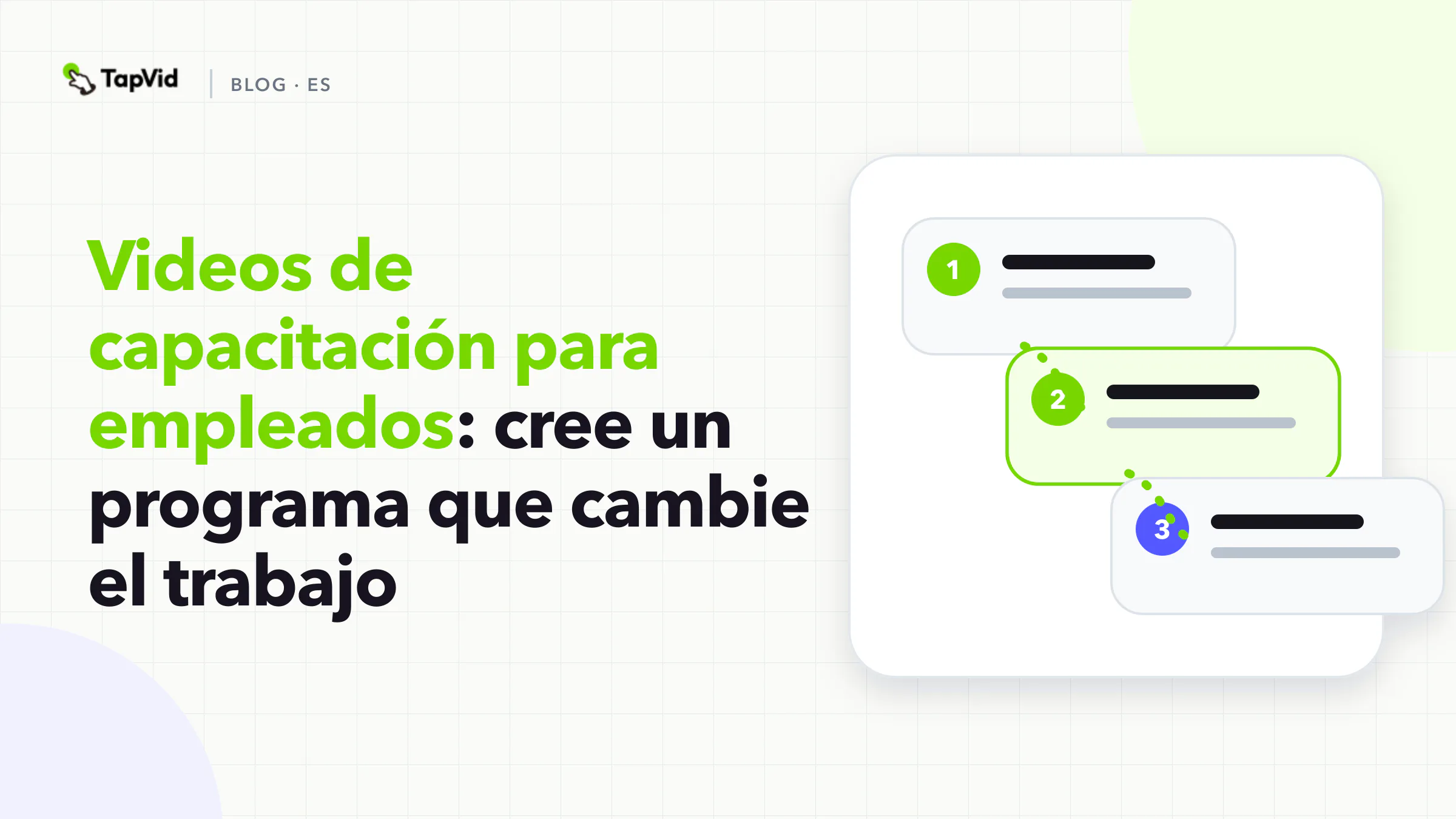 Guía del programa de videos de capacitación para empleados con un ciclo operativo de cinco etapas