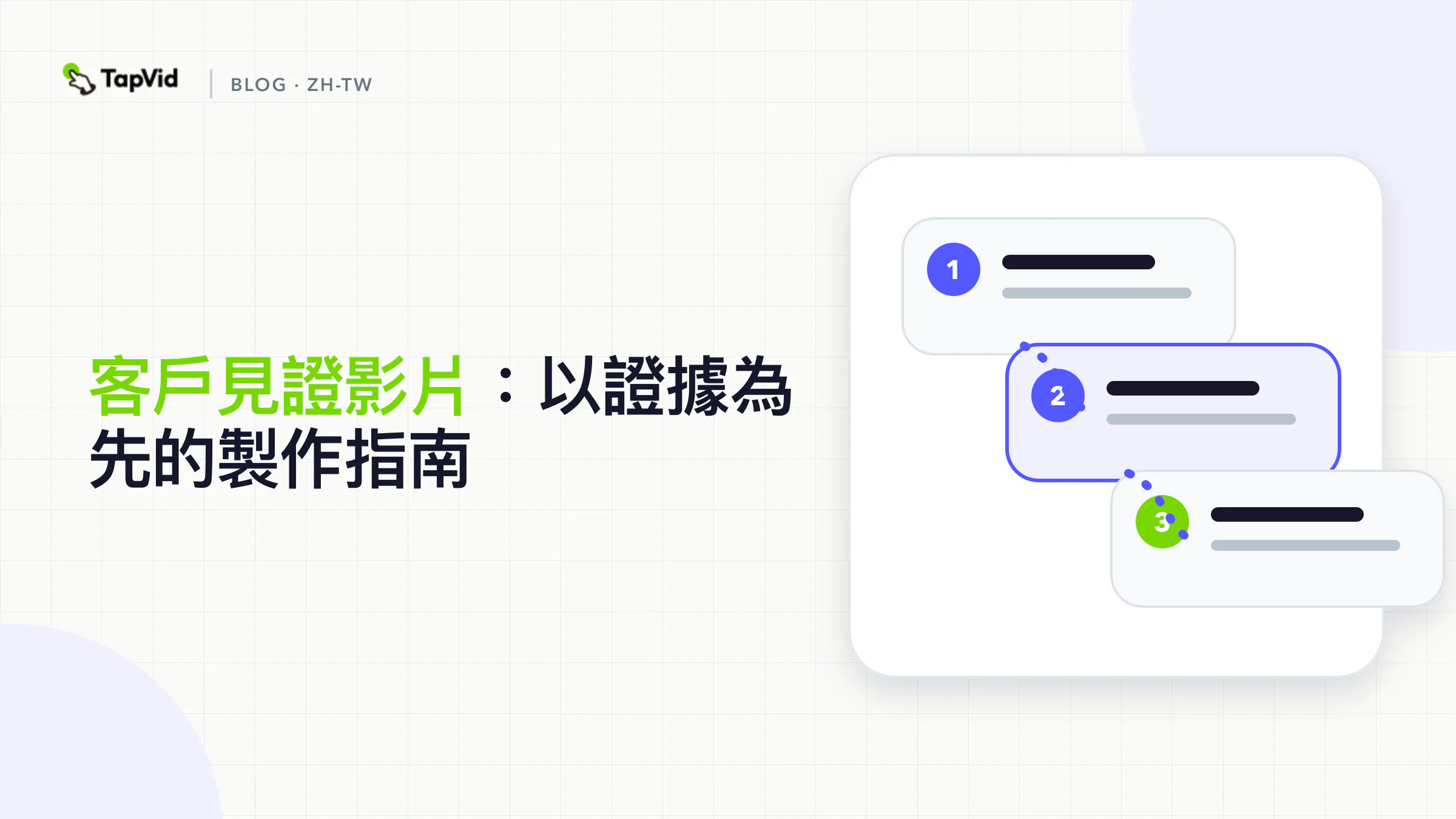 客戶見證影片：證明優先的生產指南