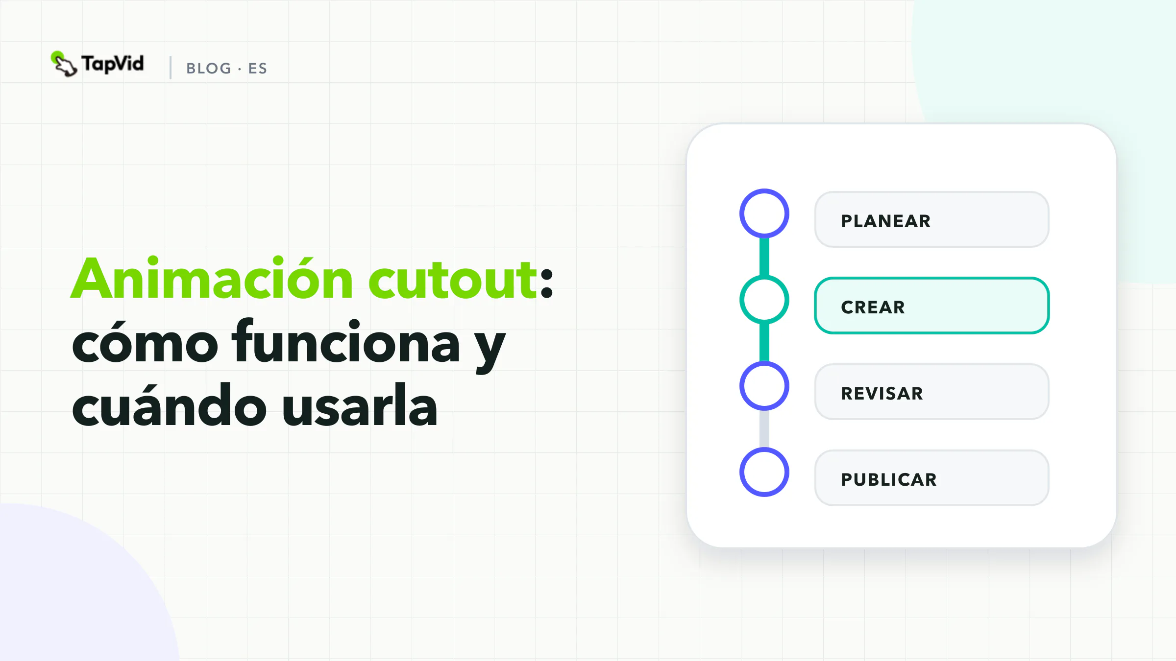 Guía de animación cutout con una figura de papel articulada y varias opciones de producción