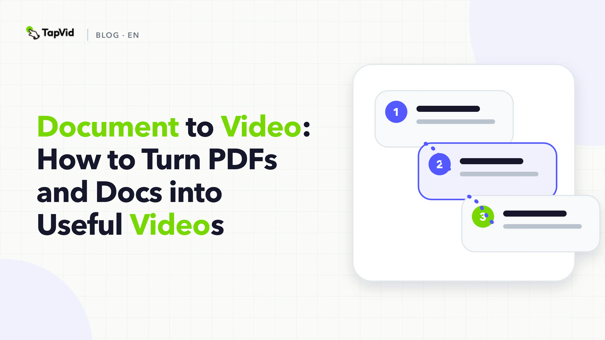 Turn Documents Into Video