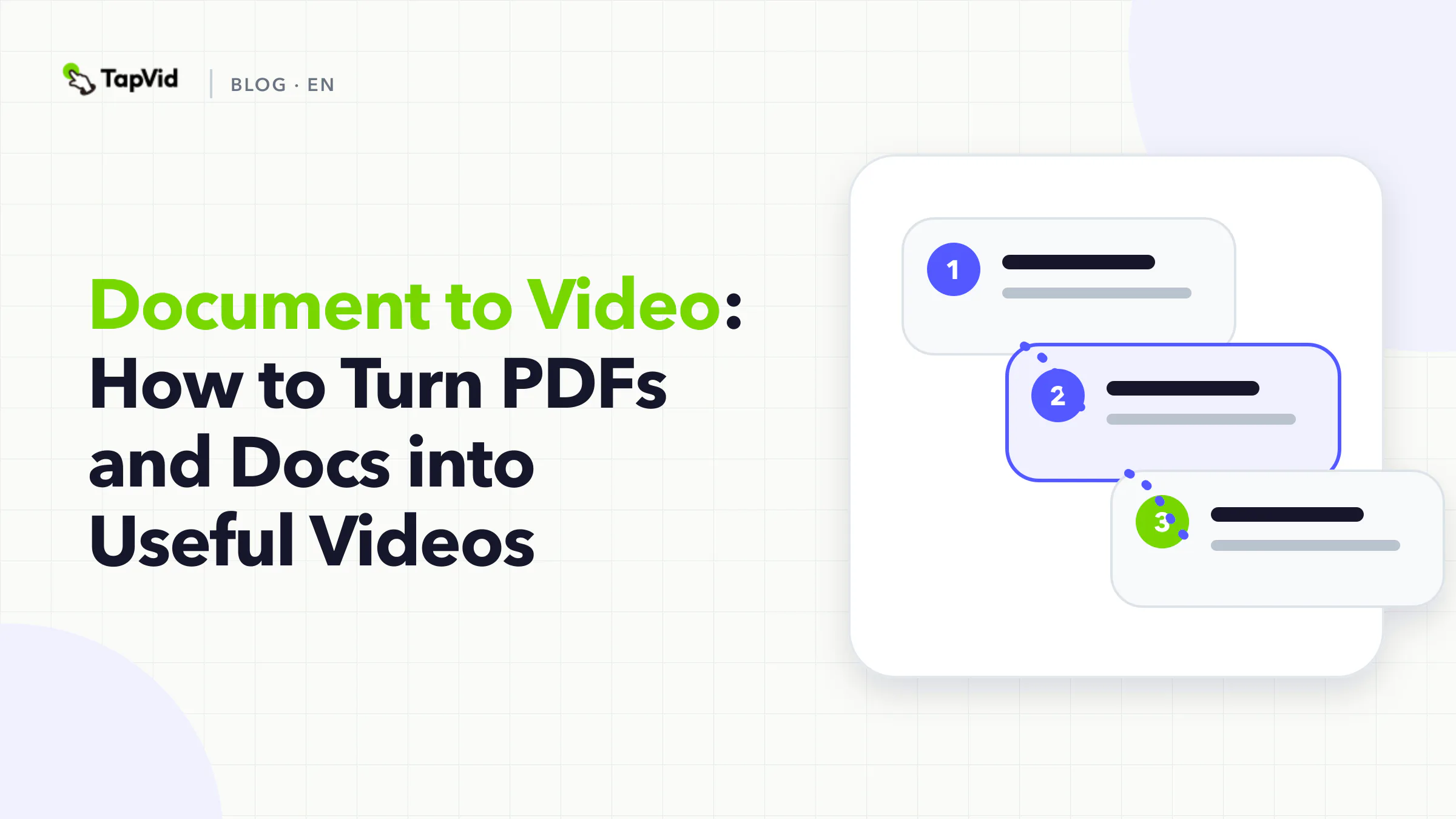Turn Documents Into Video