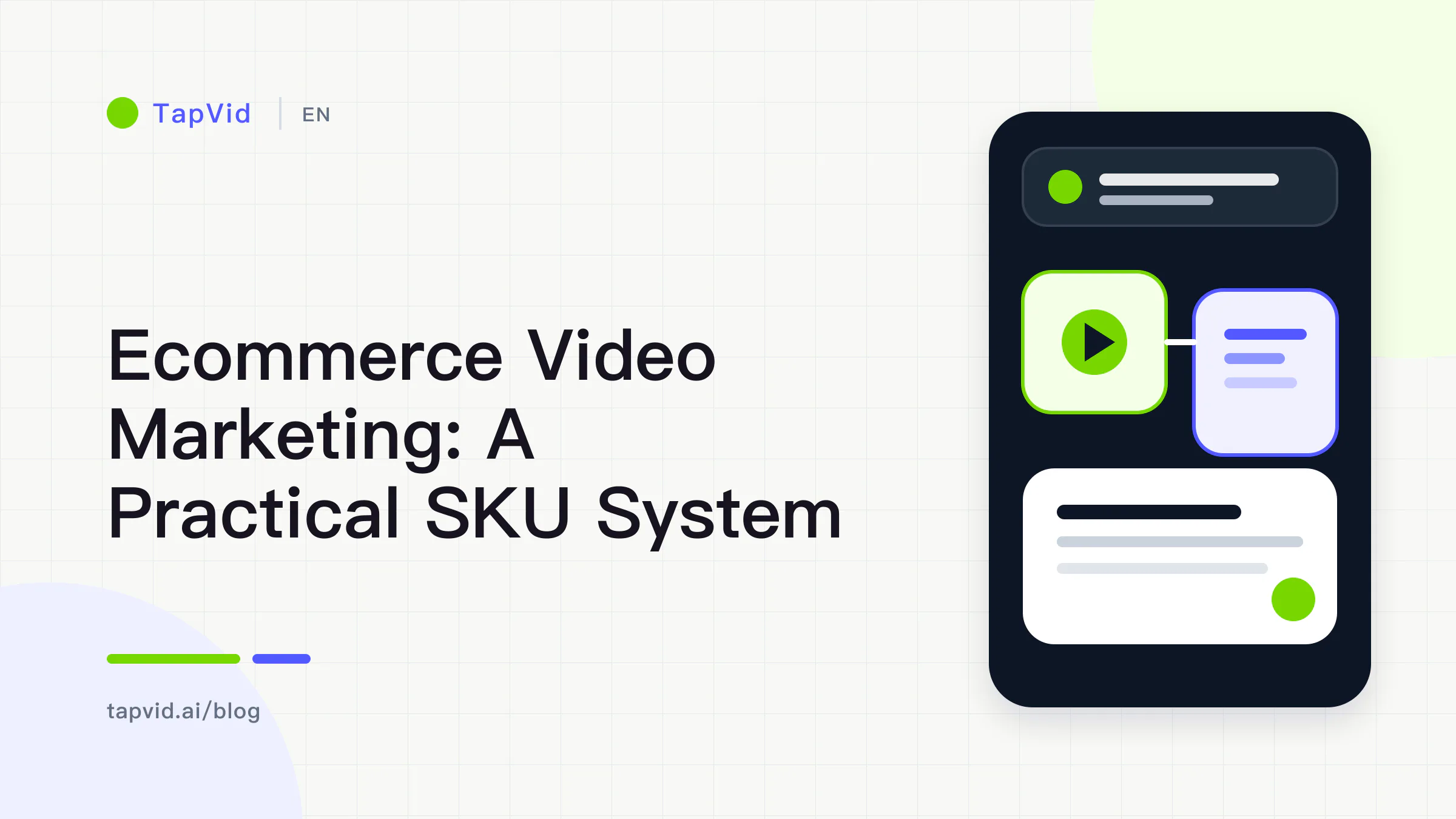 Four-step ecommerce video marketing workflow from an approved SKU packet to final pairing verification