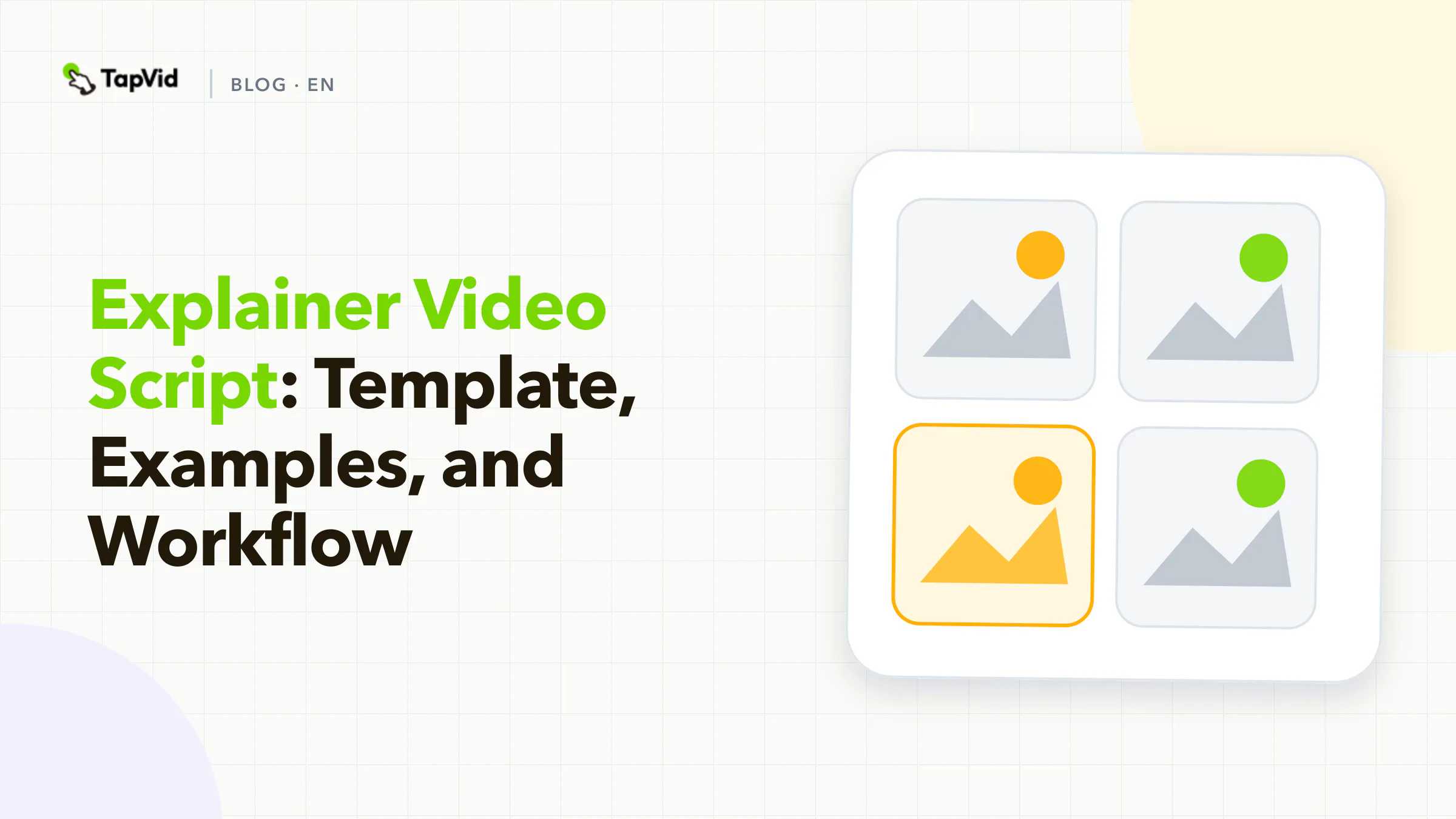 Explainer video script structure, template, and production workflow