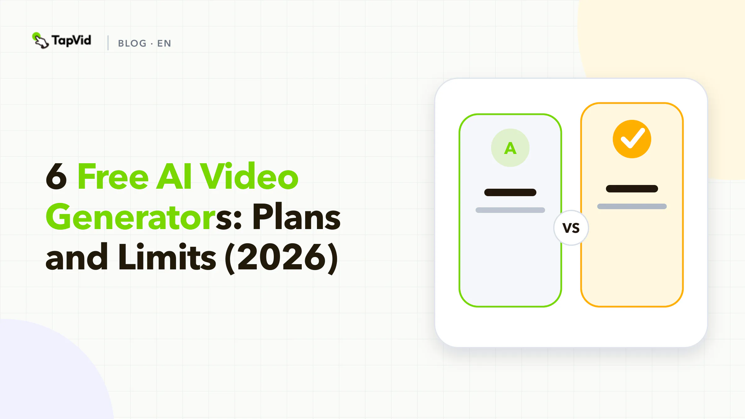 Free AI video workflow moving from official plan terms to account allowance and verified export